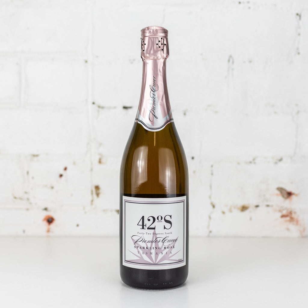 42 Degrees South - Premier Cuvee Sparkling Rosé NV 750ml