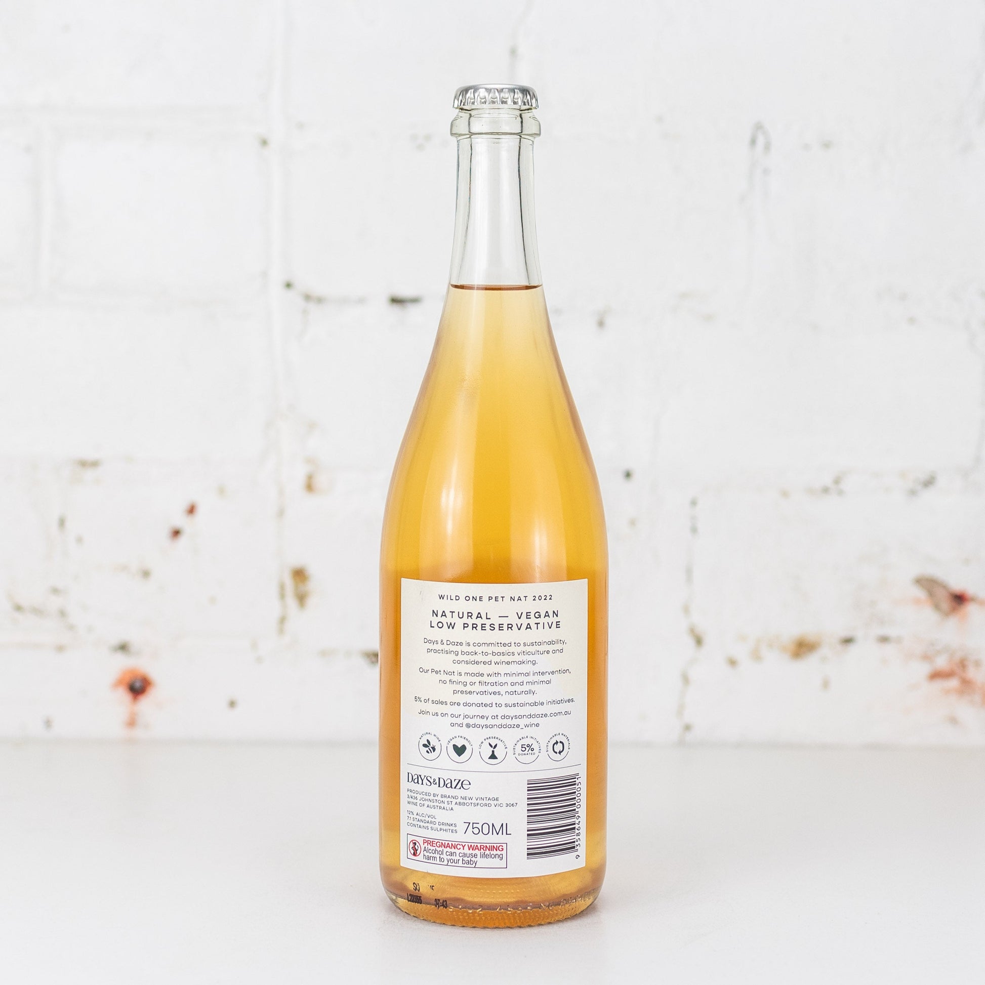 Days & Daze - Wild One Pet Nat 750ml