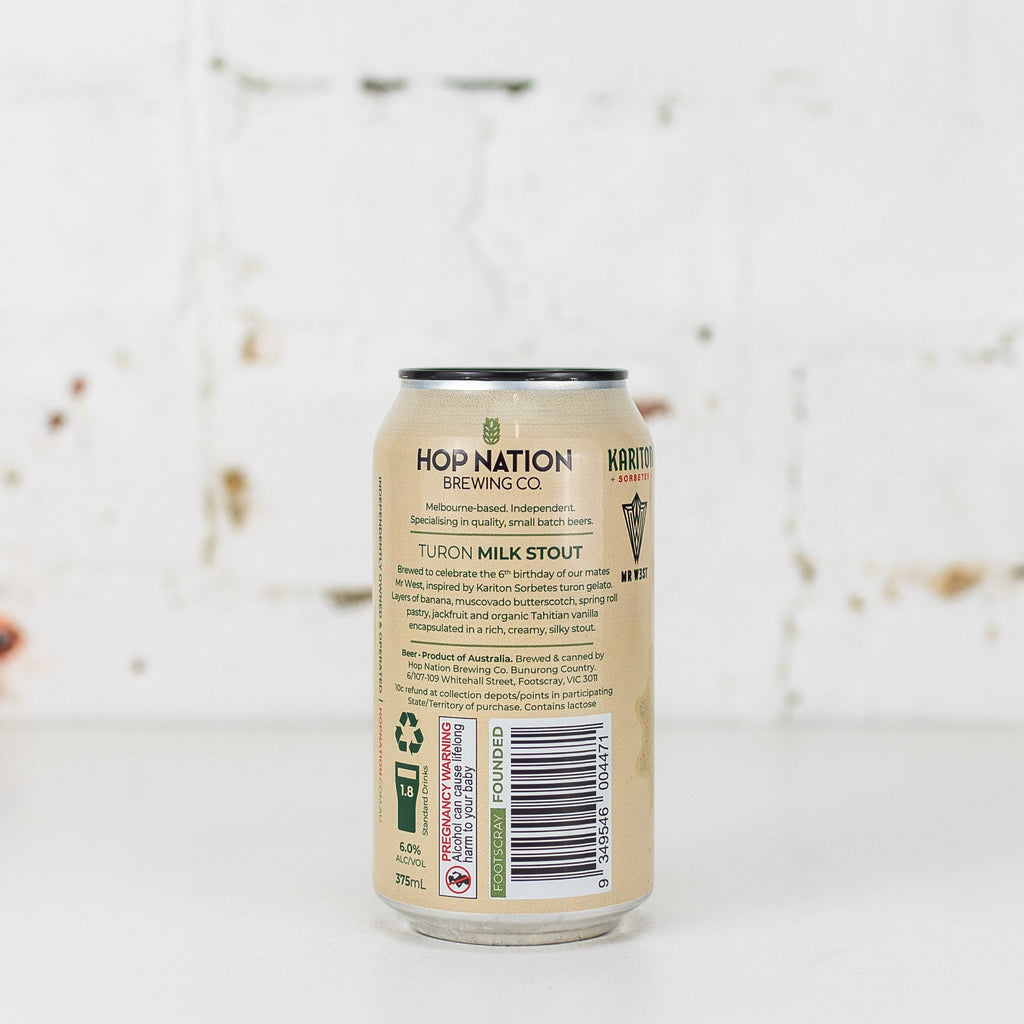 Hop Nation - Turon Milk Stout