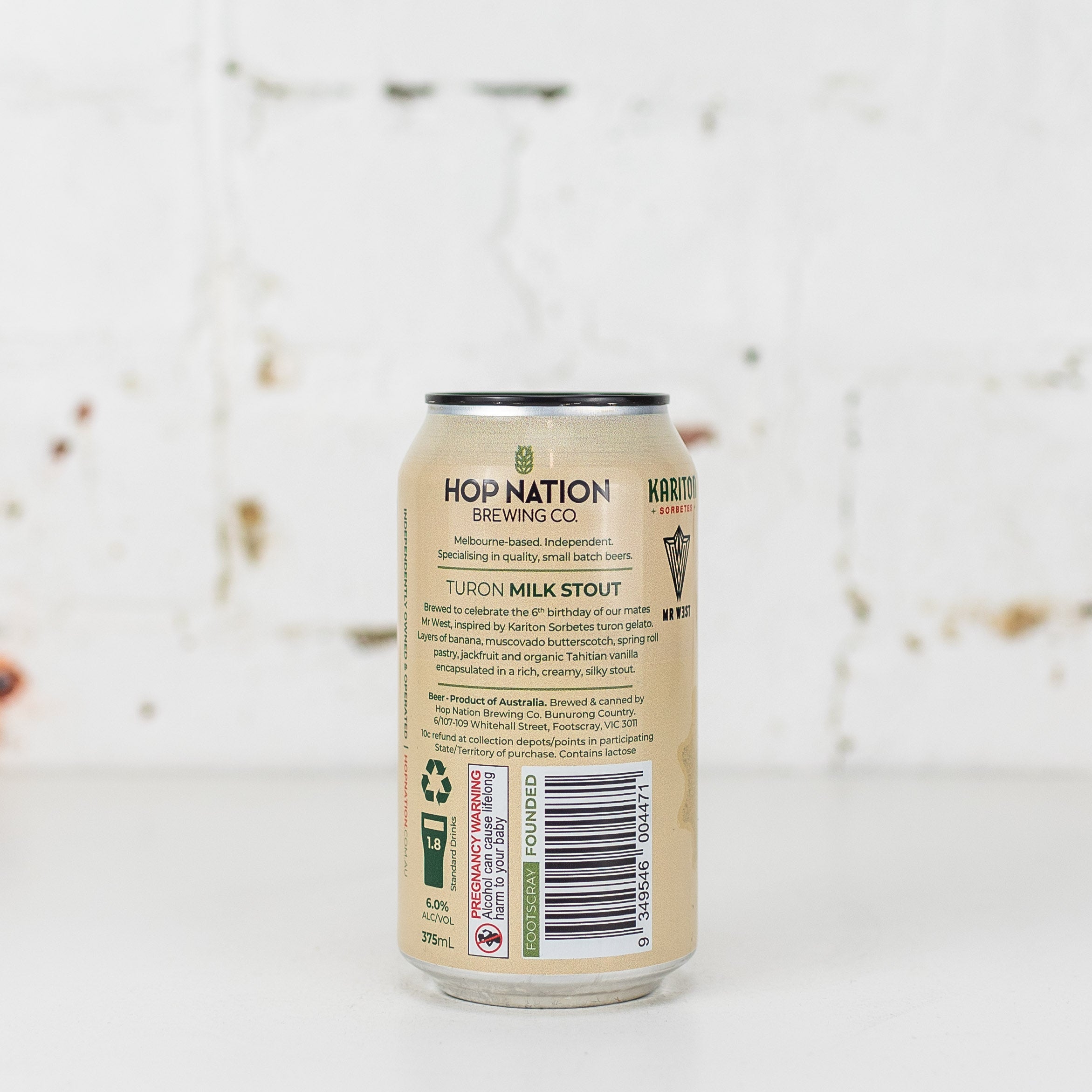 Hop Nation - Turon Milk Stout