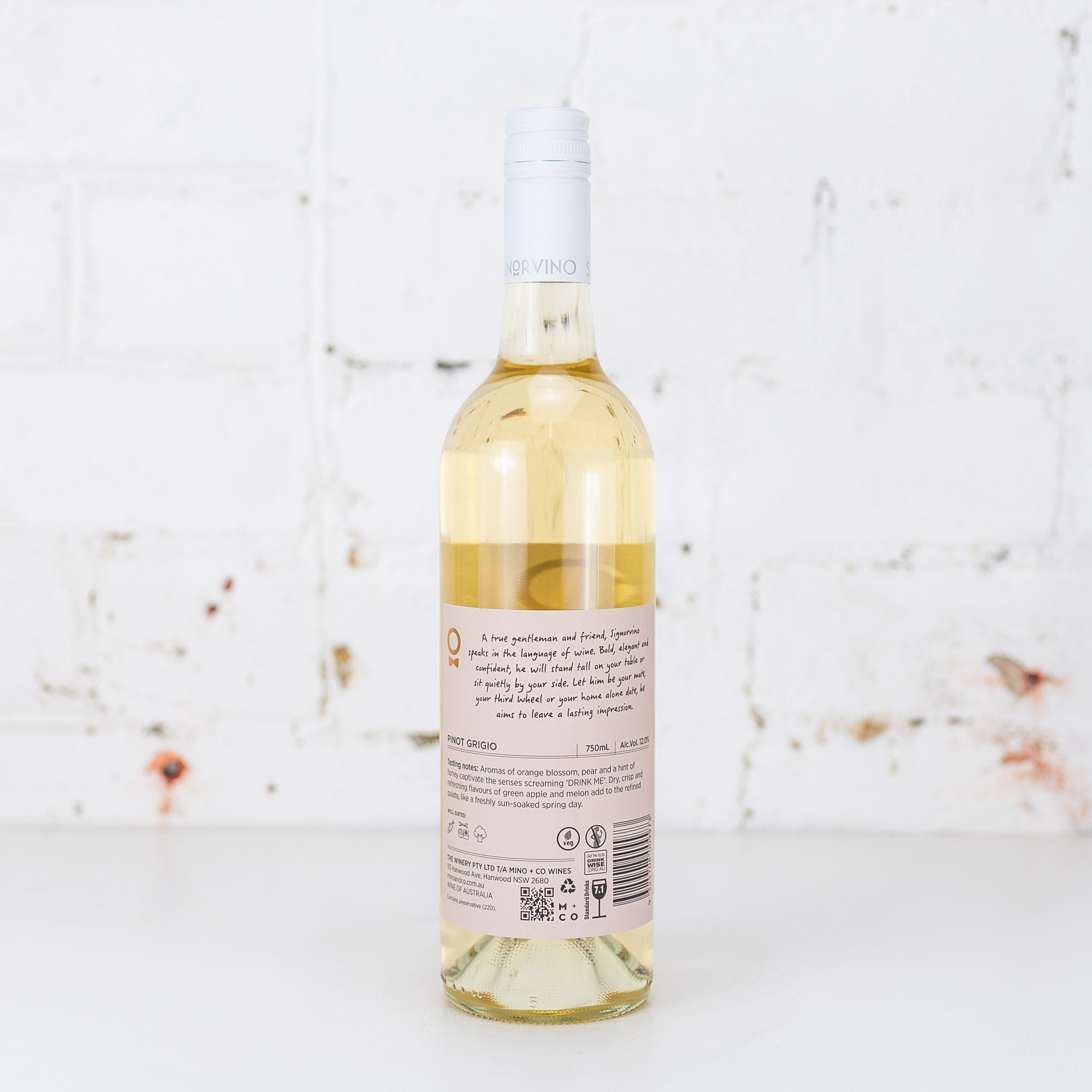 Mino & Co - Signor Vino Pinot Grigio 750ml