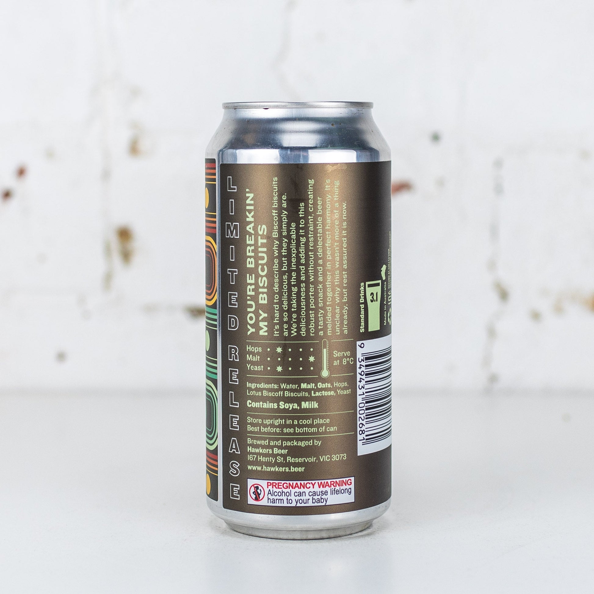 Hawkers - You're Breakin' My Biscuits Biscoff Porter