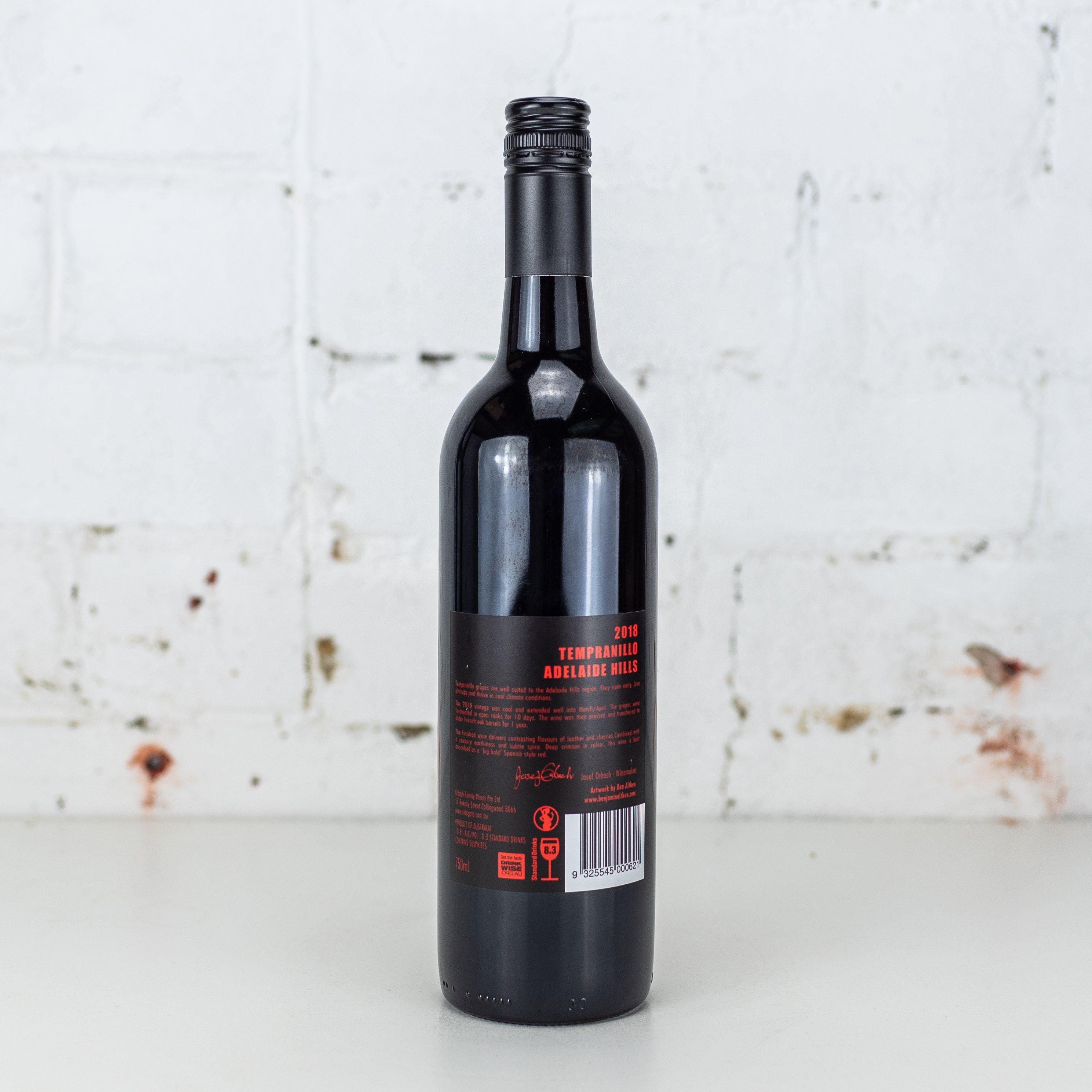 Side Gate - OK Tempranillo 2018 750ml
