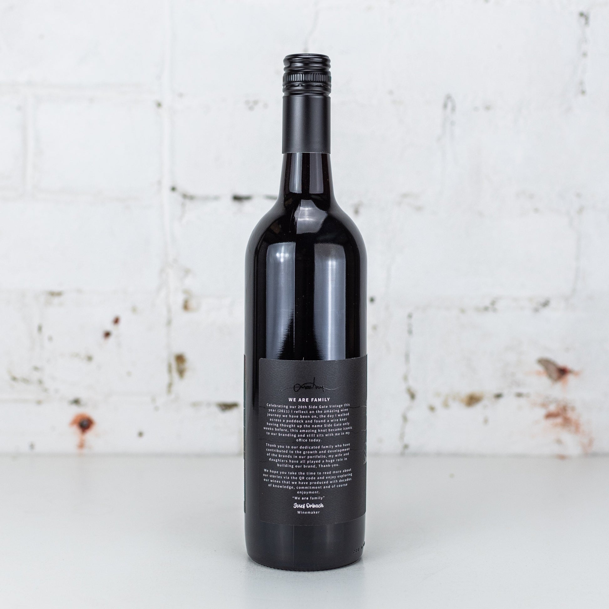 Side Gate - Reserve Cabernet Sauvignon 2018 750ml