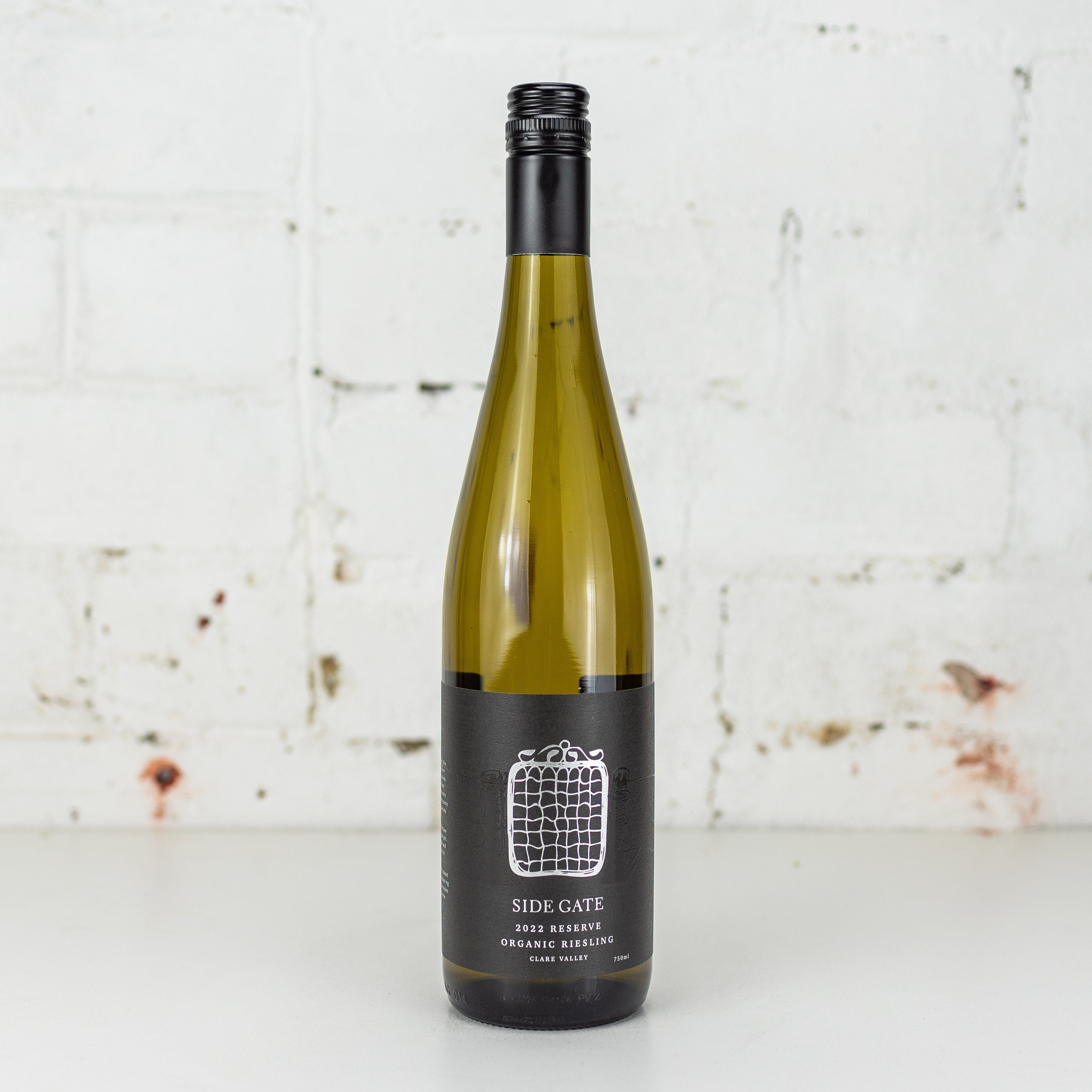 Side Gate - Organic Clare Riesling 750ml