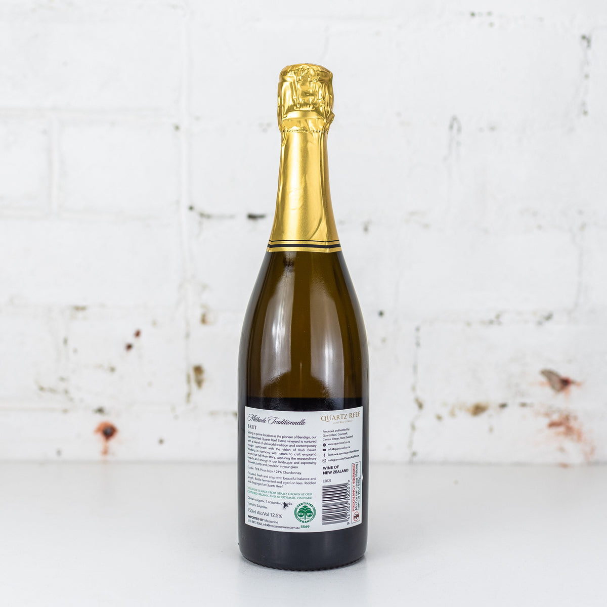 Quartz Reef - Méthode Traditionnelle Brut NV 750ml