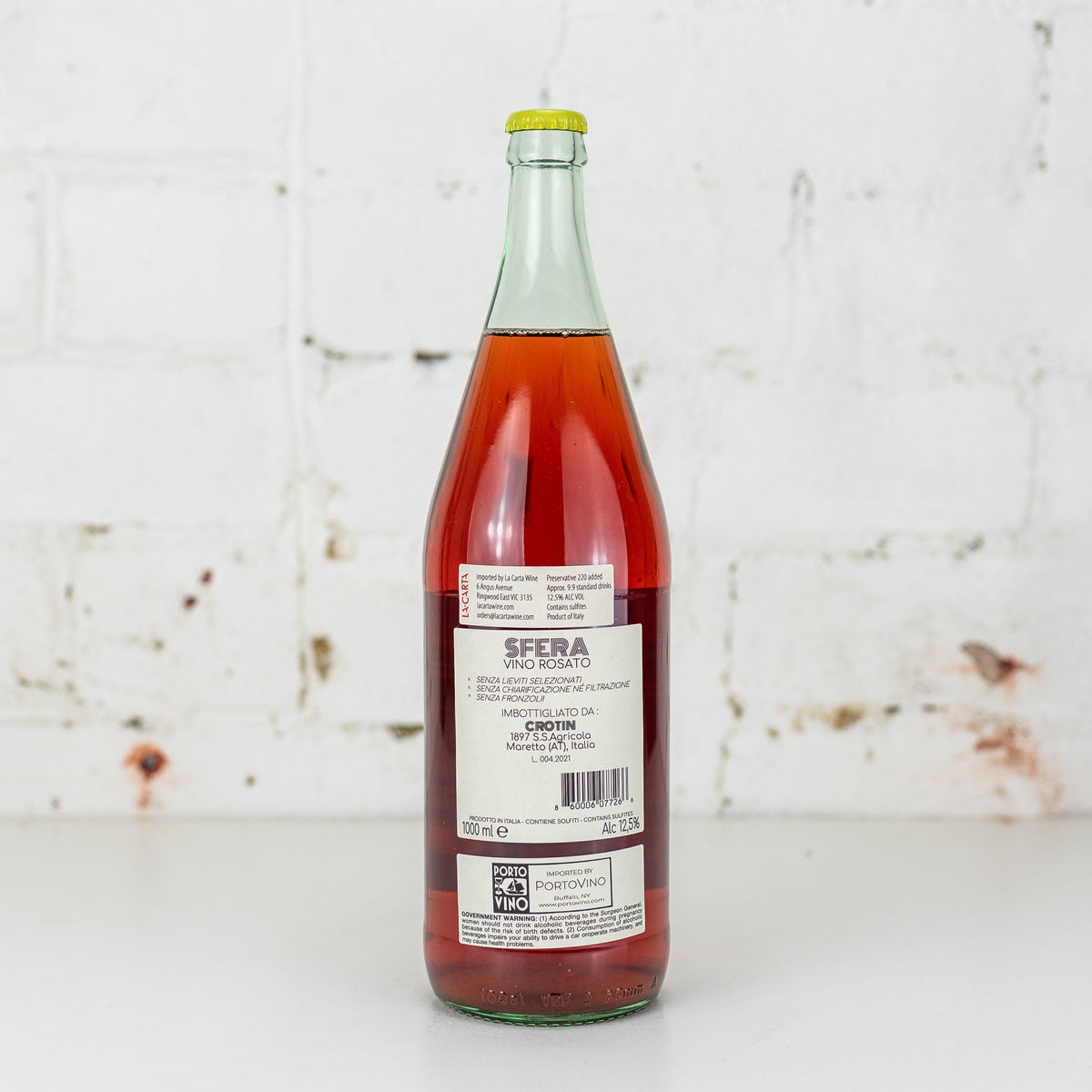 Sfera Litro x Crotin 'Rosato' 1L
