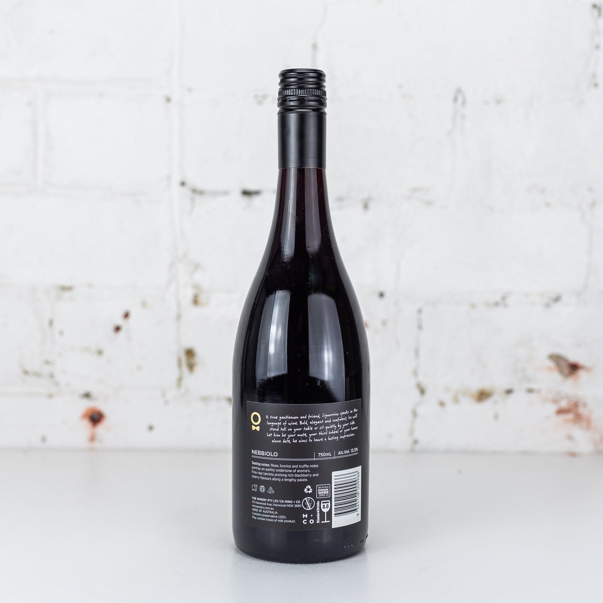 Mino & Co - Signor Vino Nebbiolo 750ml