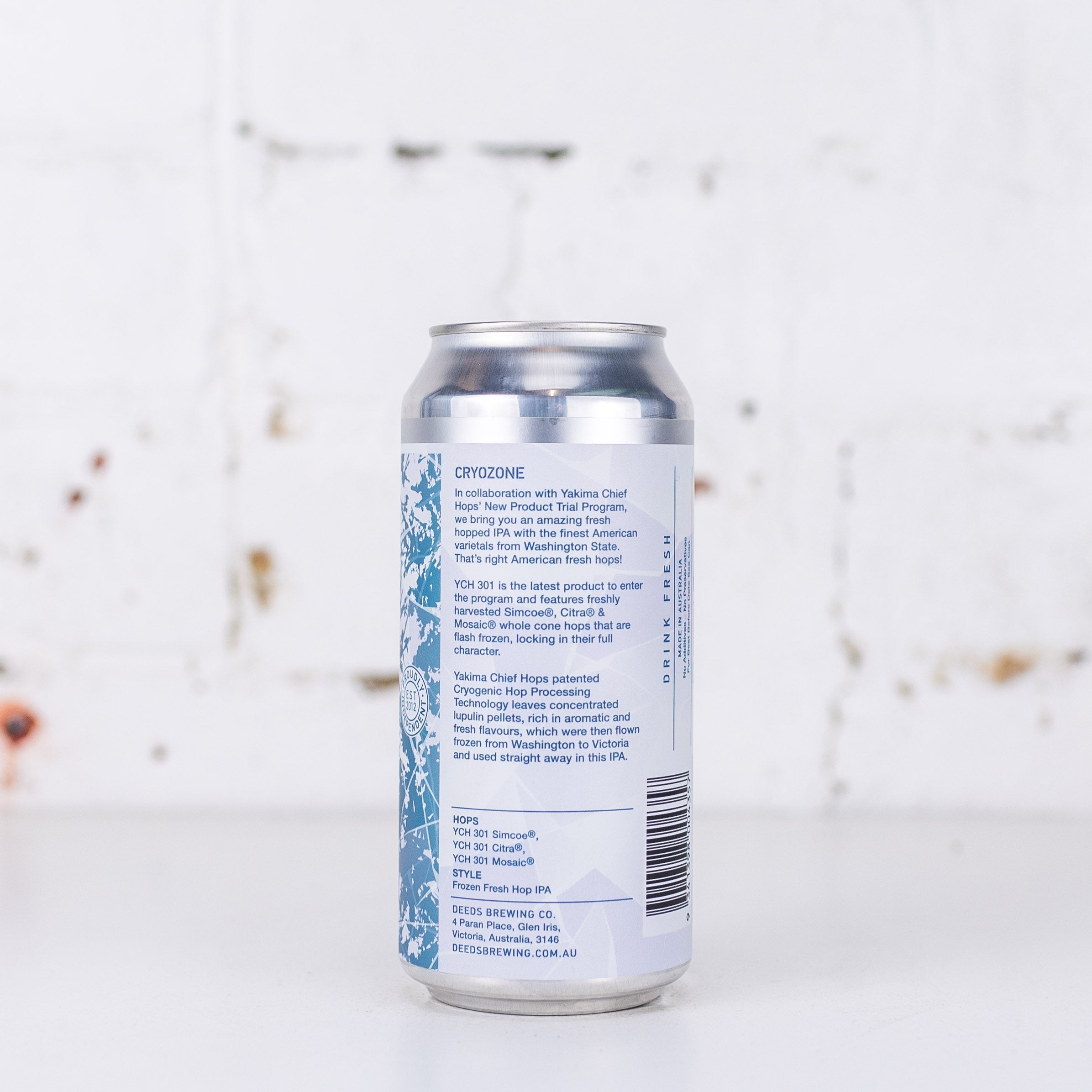 Deeds - Cryozone Frozen Fresh Hop IPA