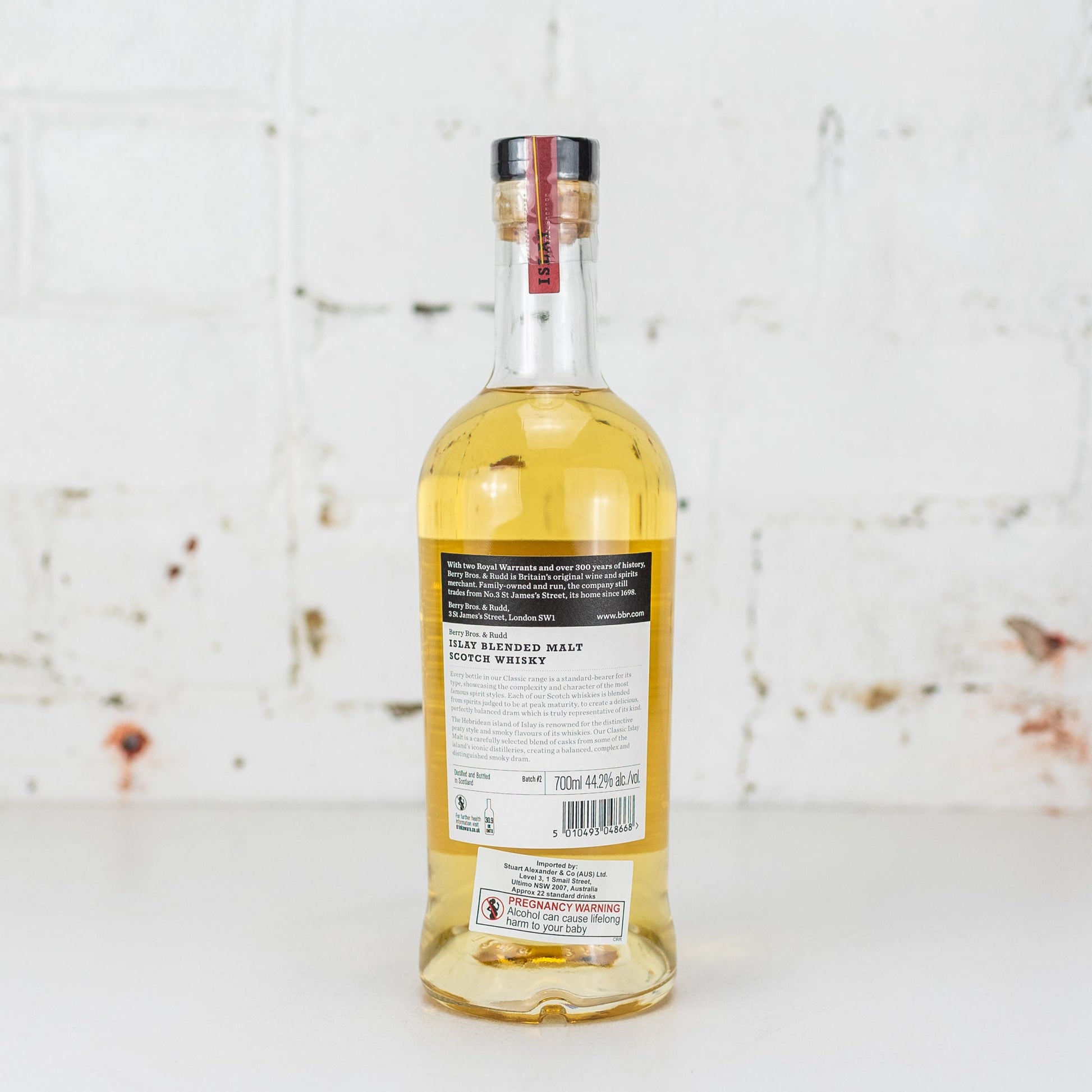 Berry Bros & Rudd - Classic Islay Blended Malt Whisky 700ml