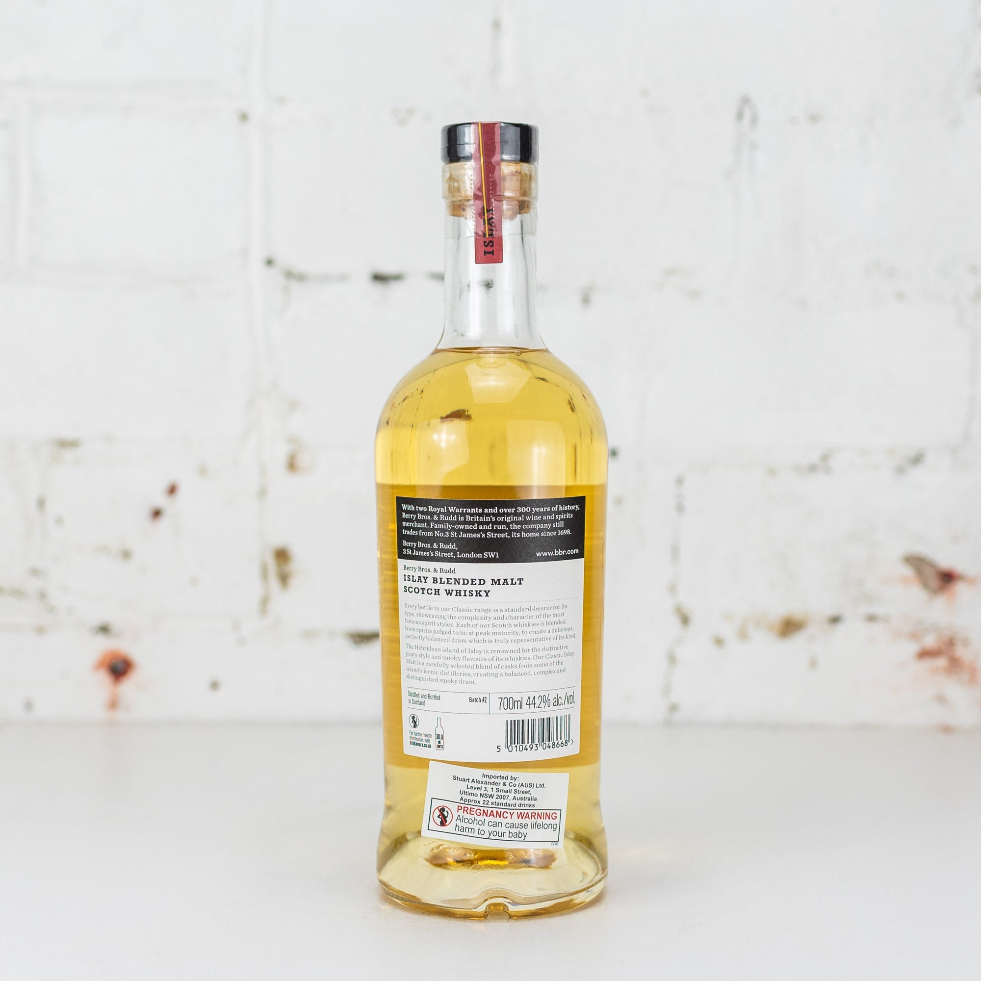 Berry Bros & Rudd - Classic Islay Blended Malt Whisky 700ml