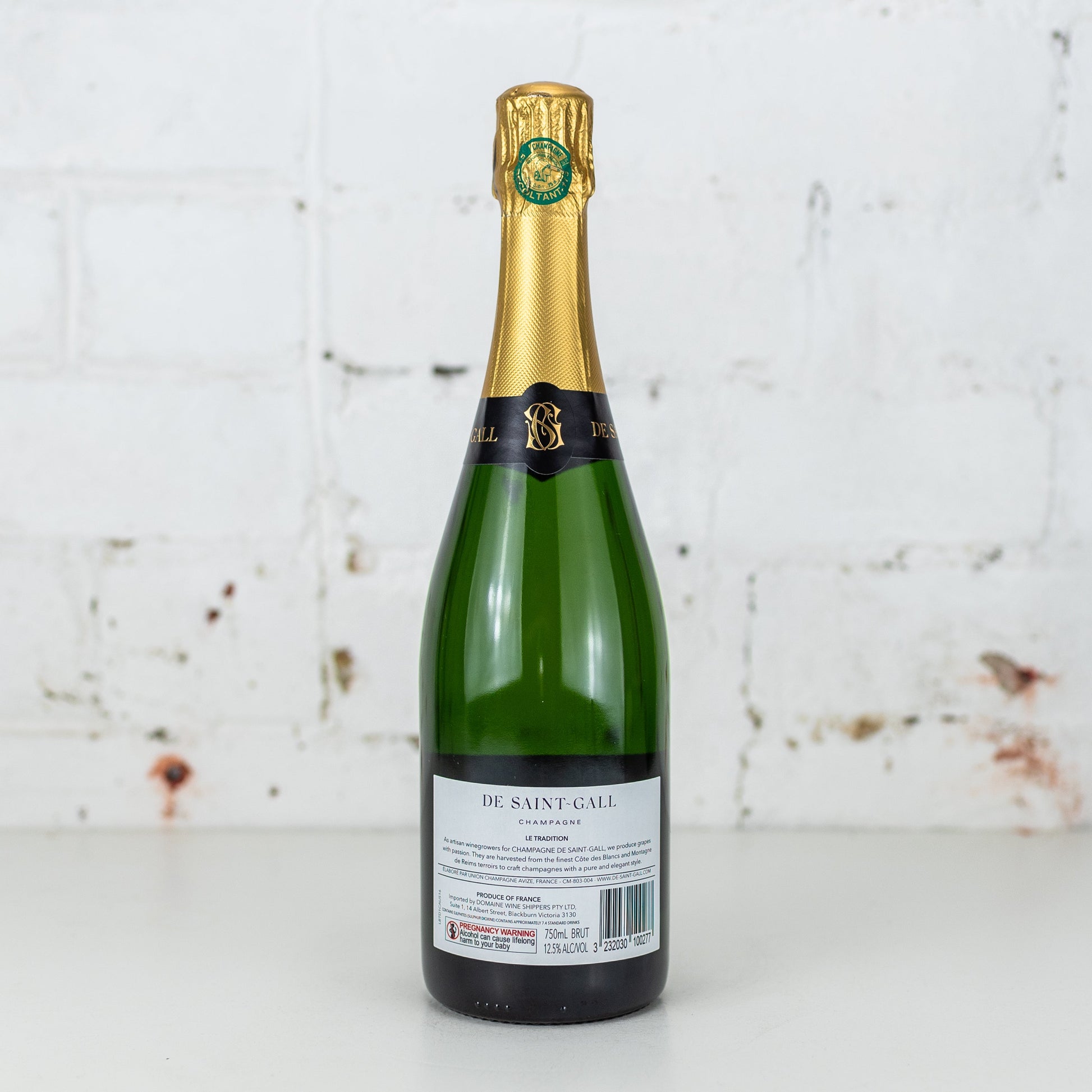 De Saint Gall - Tradition Champagne Premier Cru NV 750ml