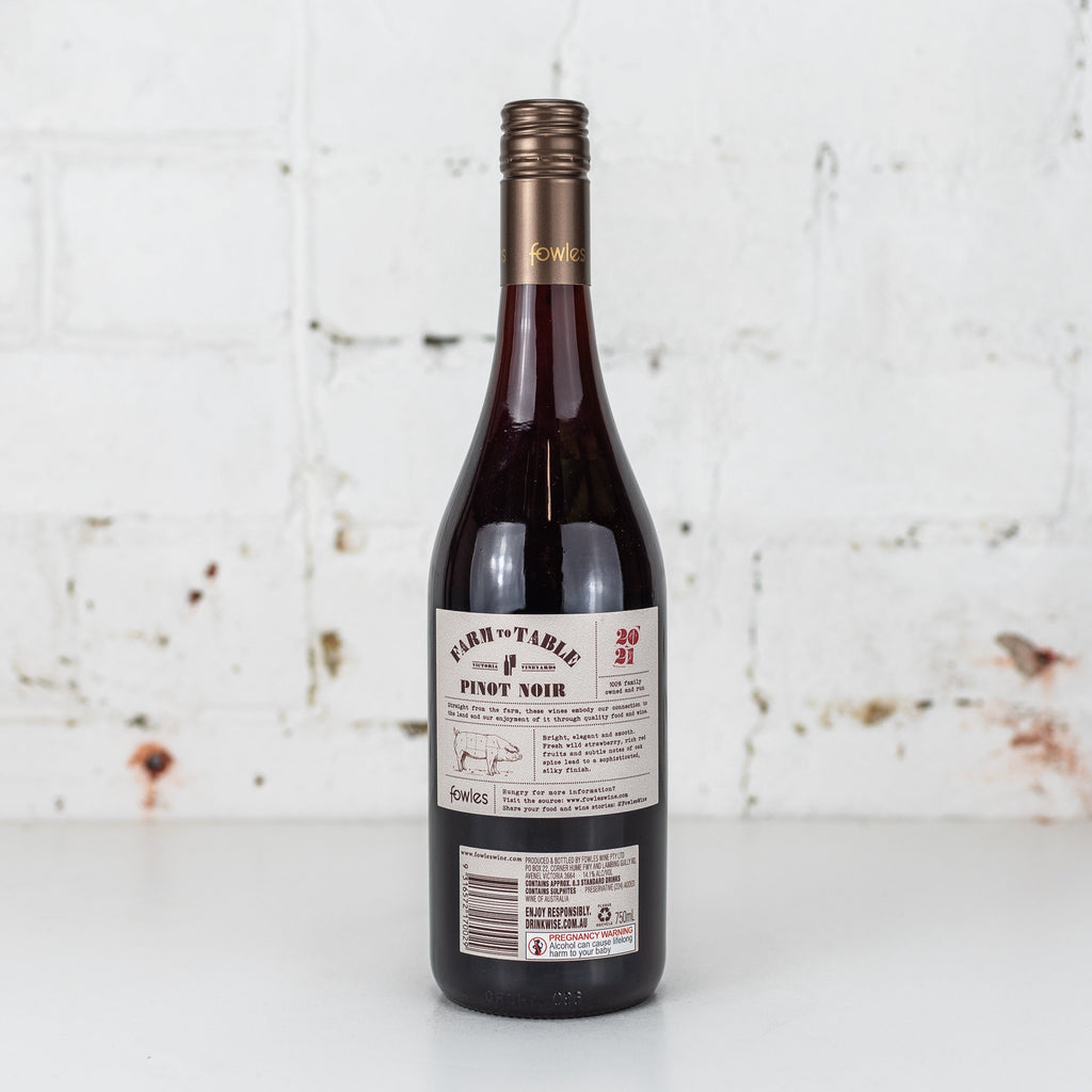 Fowles - Farm To Table Pinot Noir 750ml