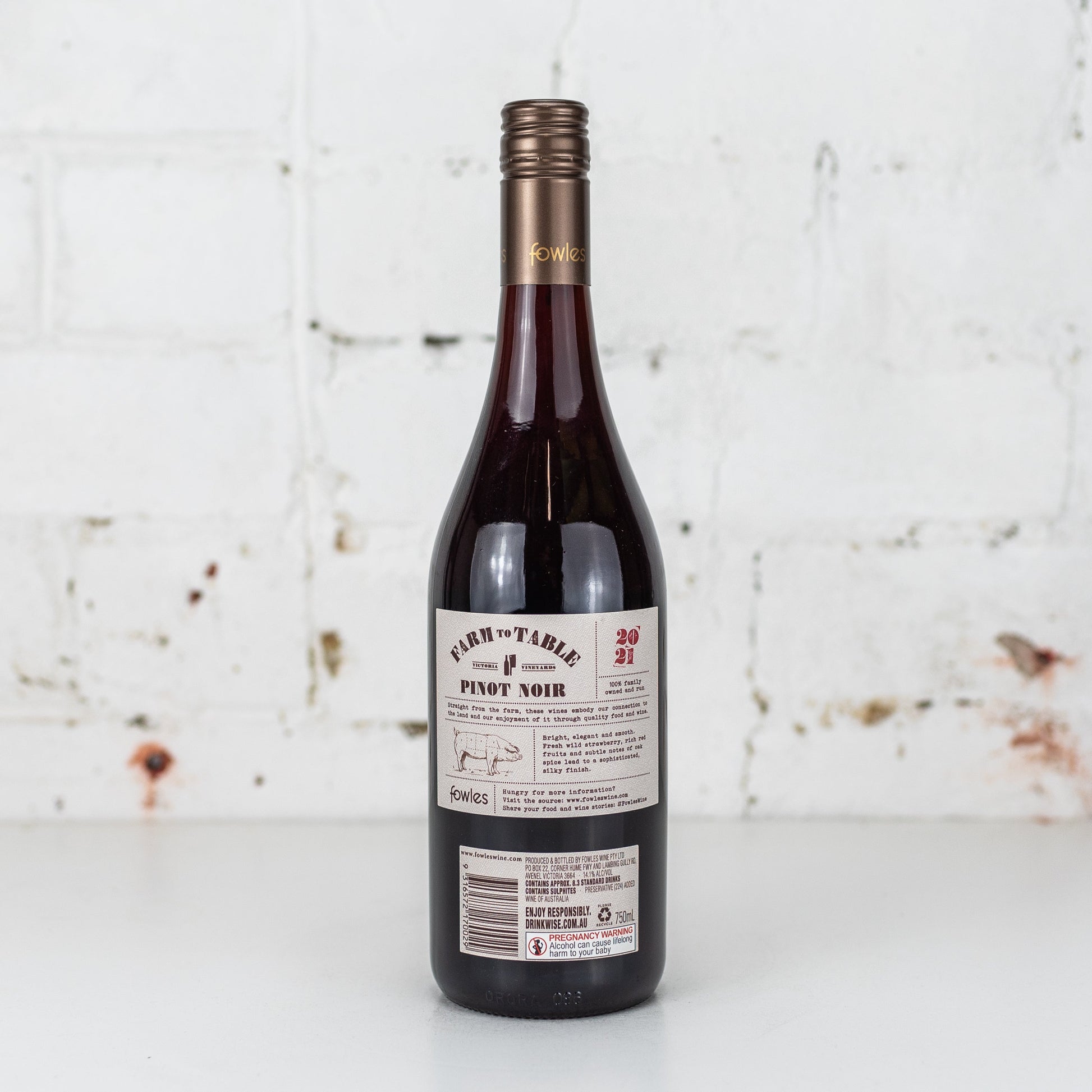 Fowles - Farm To Table Pinot Noir 750ml