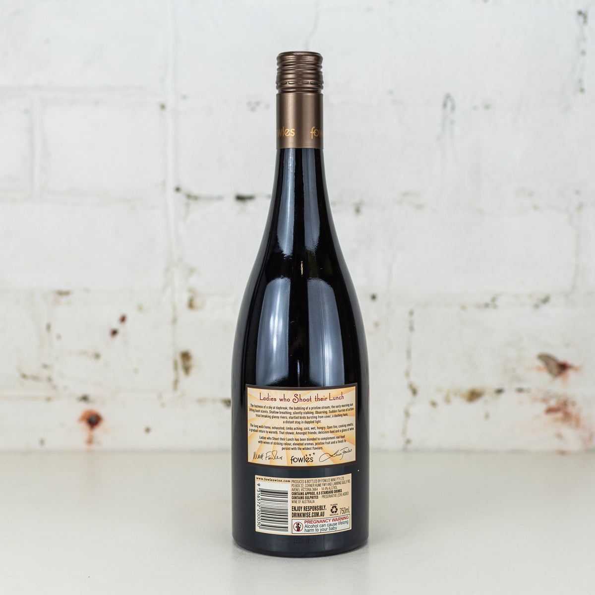 Fowles - Ladies Who Shoot Their Lunch Shiraz 2020 750ml