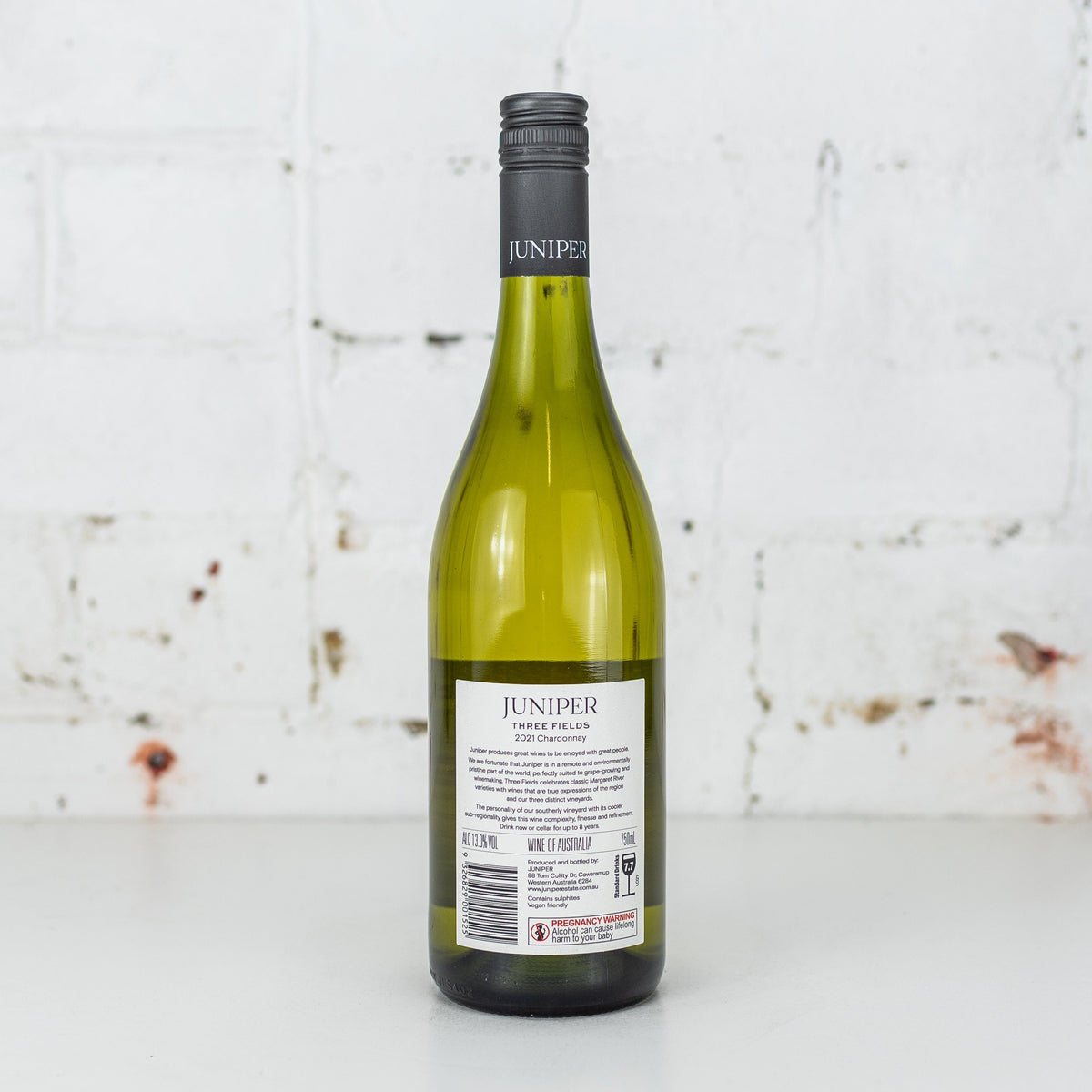 Juniper - Three Fields Chardonnay 2021 750ml