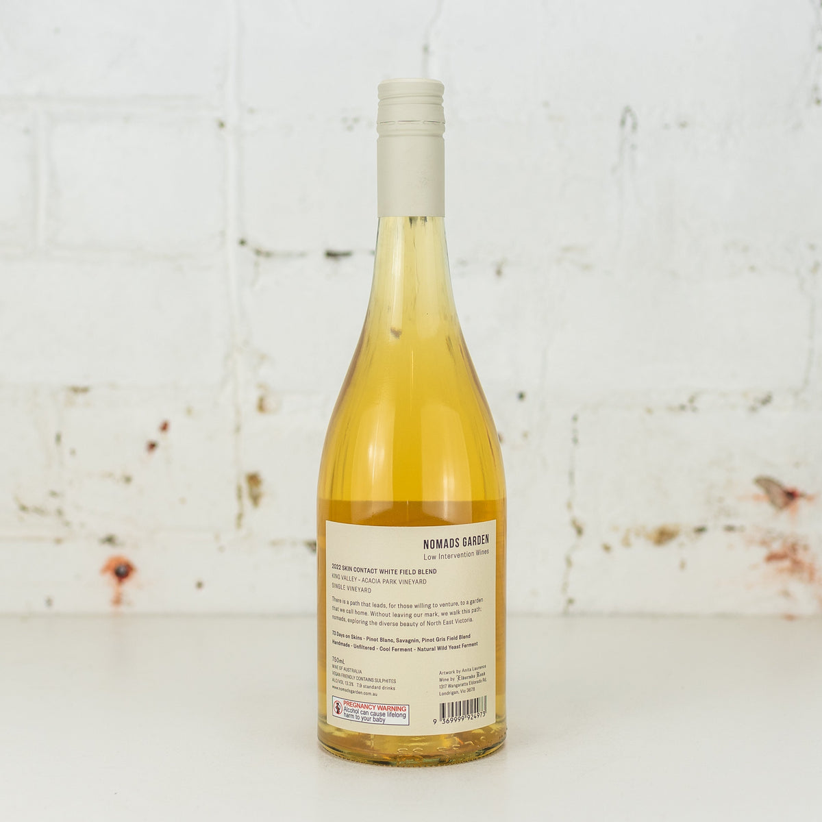 Nomads Garden - Skin Contact Field Blend White 750ml