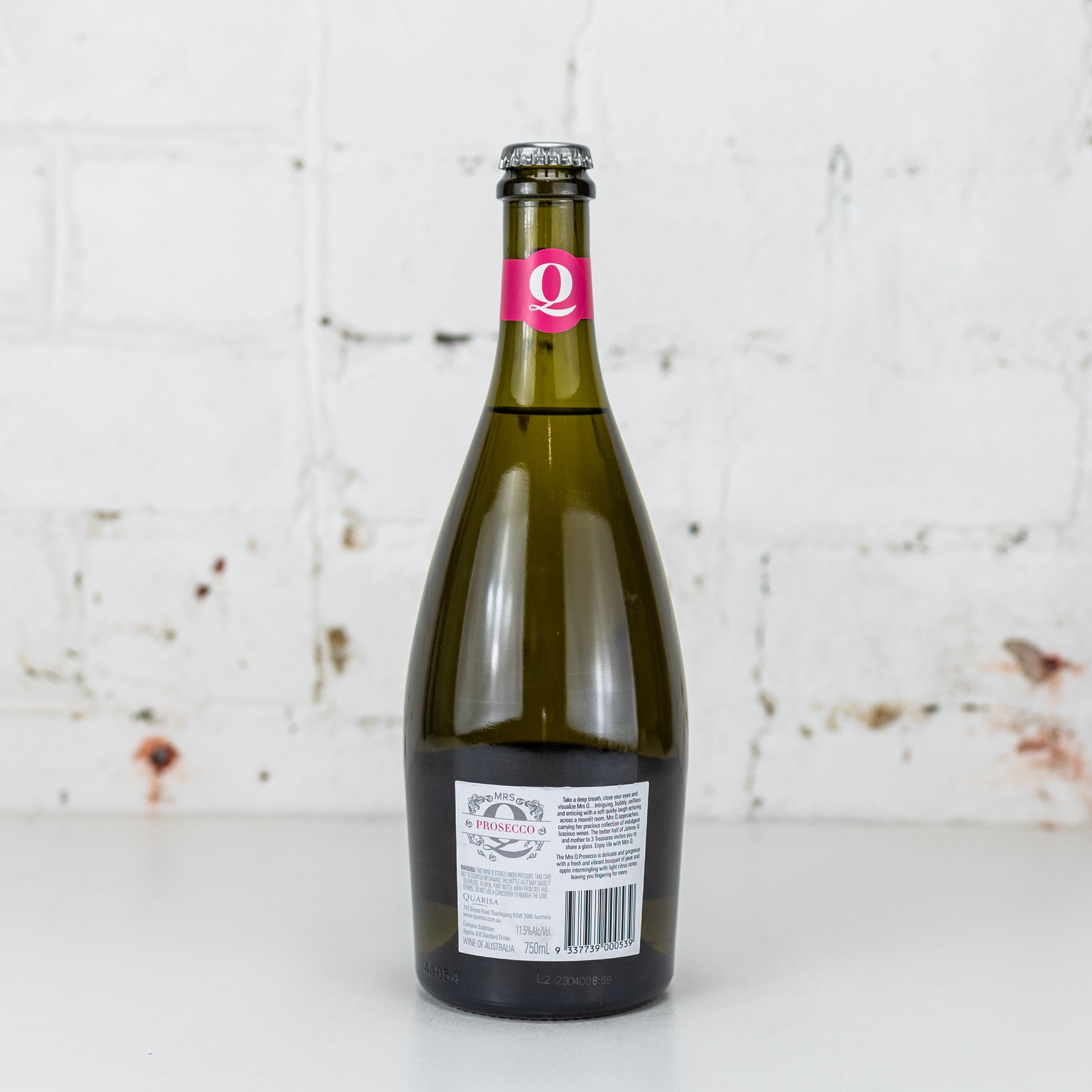 Quarisa - Mrs Q Prosecco NV 750ml