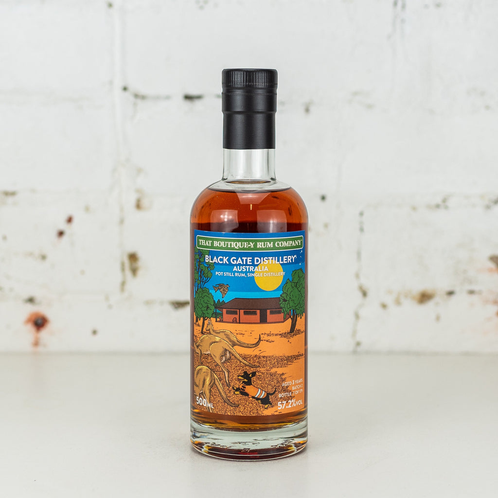 That Boutiquey Rum Co - Black Gate 3 YO Rum Batch 2 500ml
