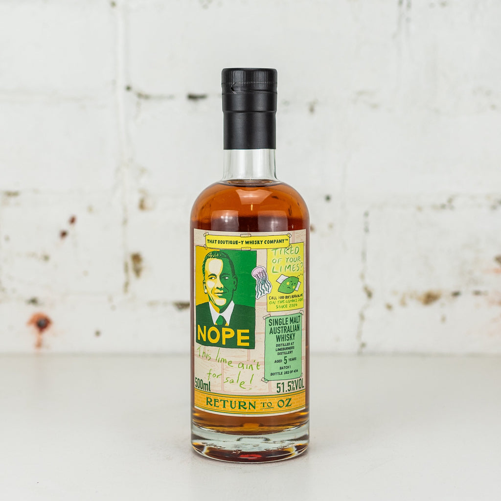 That Boutiquey Whisky Co - Limeburners 5 YO Single Malt Batch 1 500ml