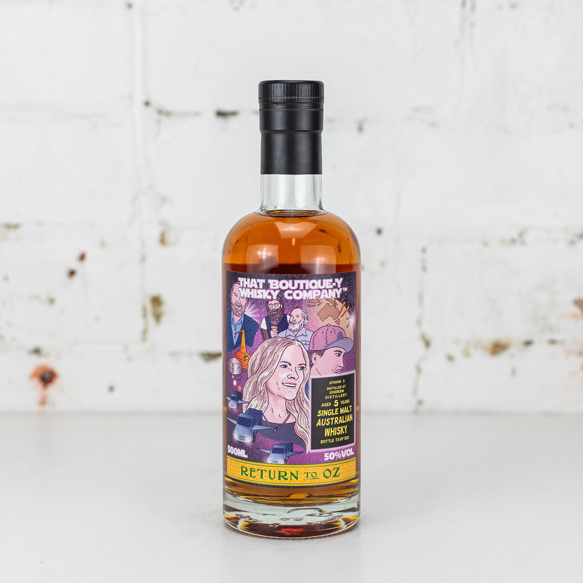 That Boutiquey Whisky Co - Overeem 5 YO Single Malt Batch 3 500ml