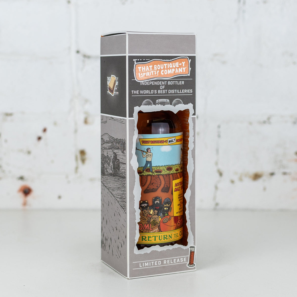 That Boutiquey Whisky Co - Riverbourne 2 YO Single Malt Batch 2 500ml