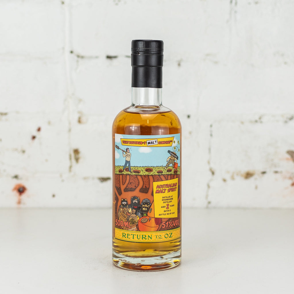 That Boutiquey Whisky Co - Riverbourne 2 YO Single Malt Batch 2 500ml