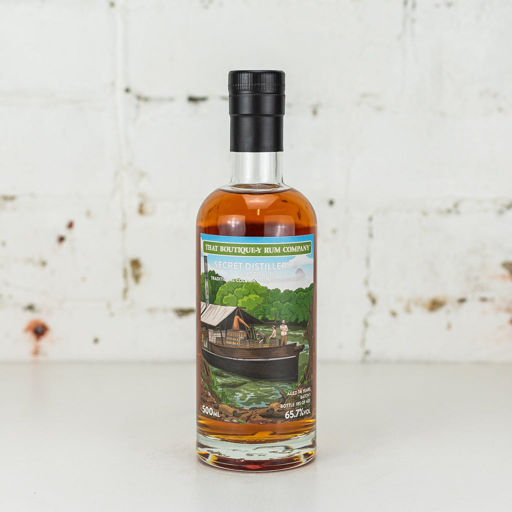 That Boutiquey Rum Co - Secret Distillery #8 14 YO Rum Batch 1 500ml