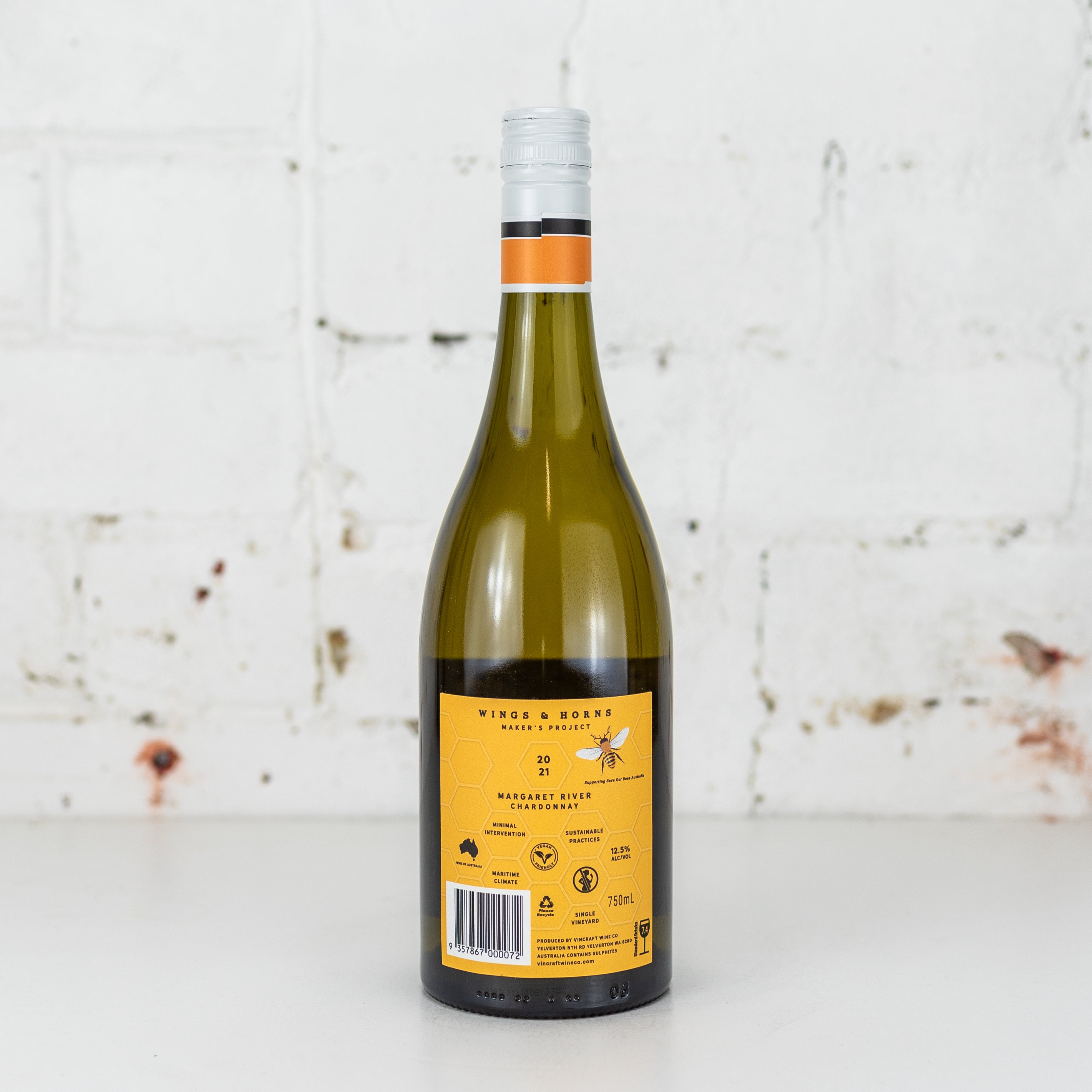 Wings & Horns - Margaret River Chardonnay 2021 750ml