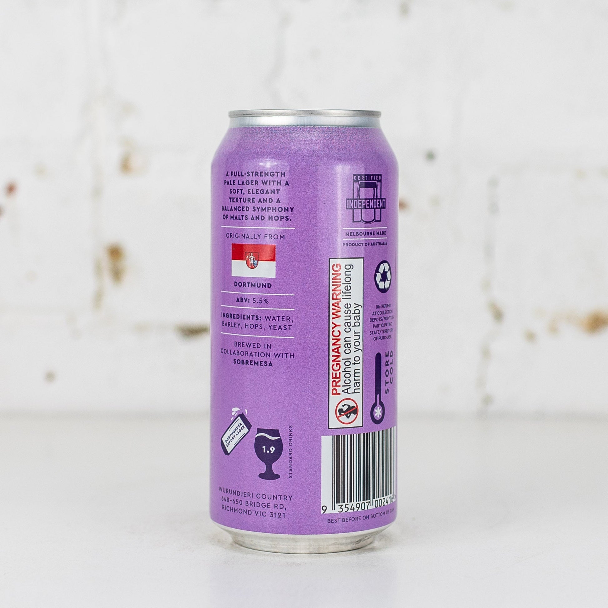 Burnley x Sobremesa Dortmunder Export Lager