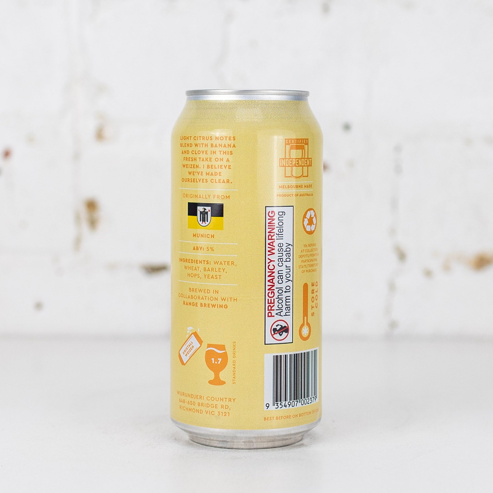 Burnley x Range Kristall Weizen