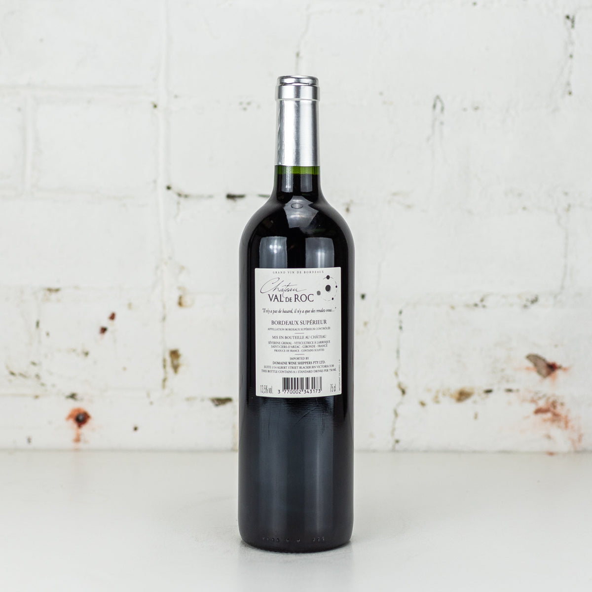 Chateau Val De Roc - Bordeaux Superieur 2016 750ml