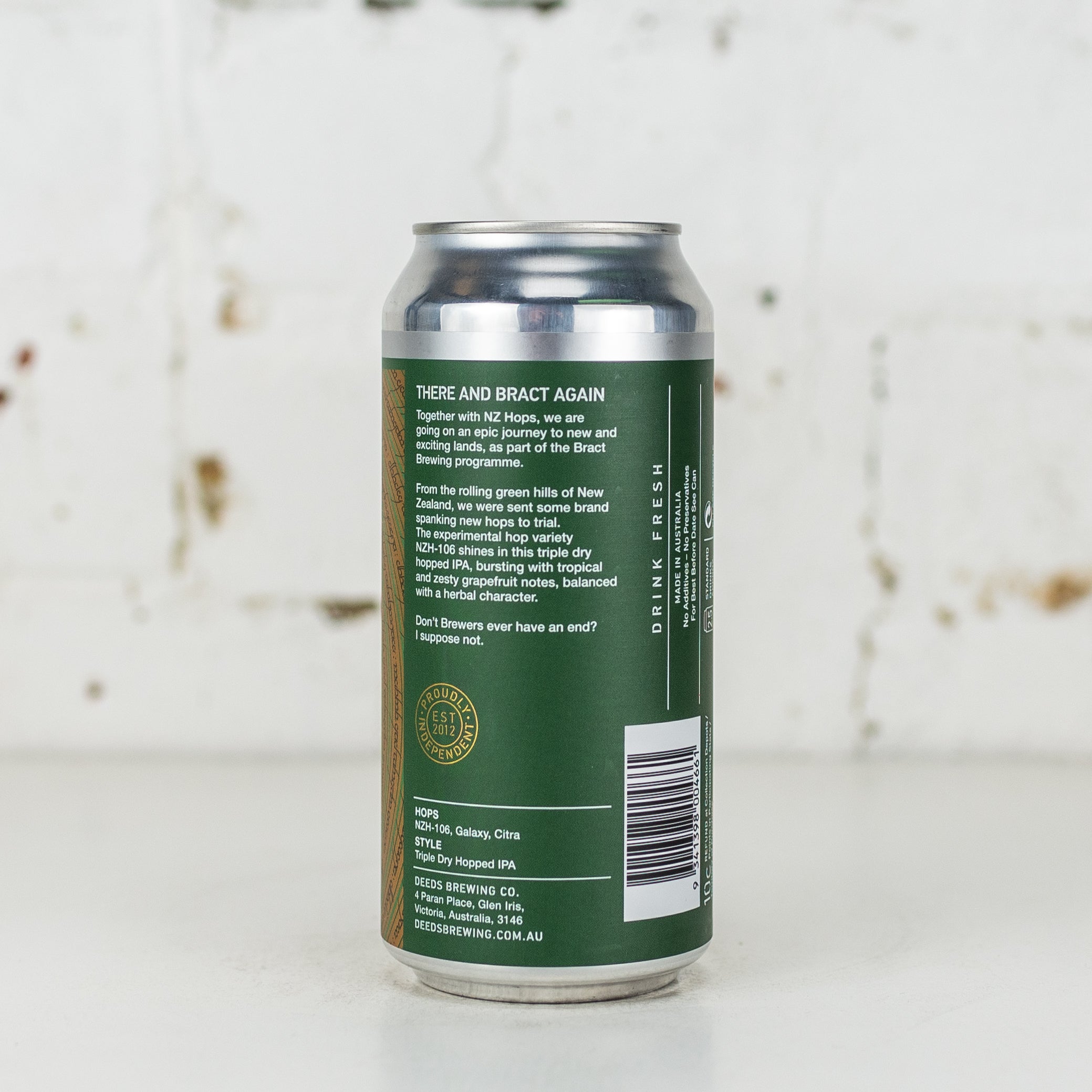 Deeds - There & Bract Again TDH IPA