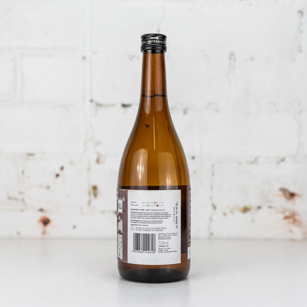 Houraisen - Kasumizuki Junmai Deja Vu Sake 720ml