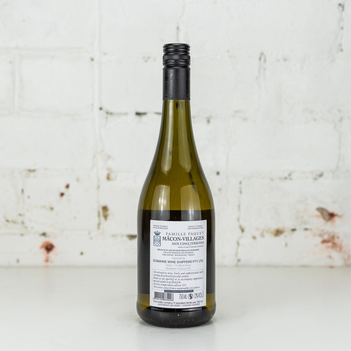 Famille Paquet - Macon Villages Nos 5 Terroirs Chardonnay 750ml