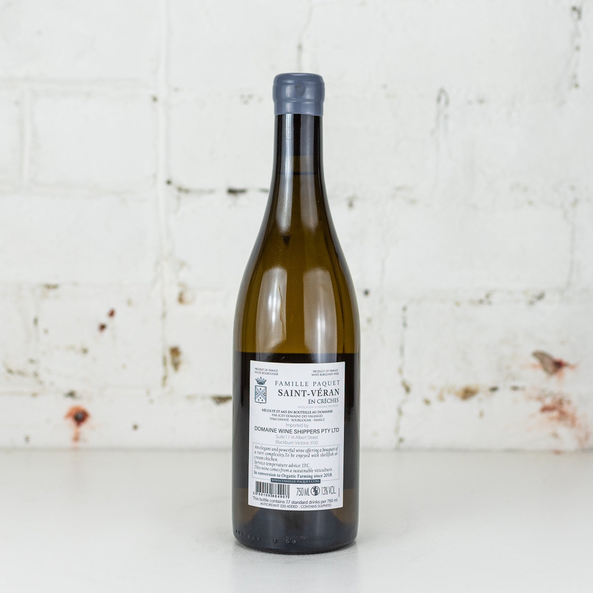 Famille Paquet - Saint Veran 'En Creches' 2020 750ml
