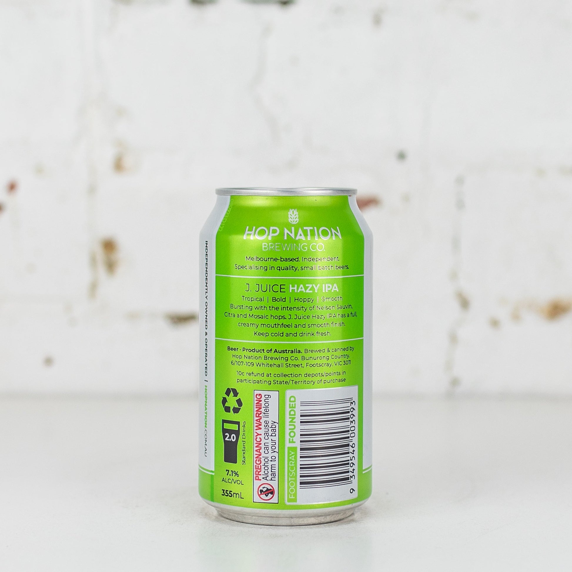 Hop Nation - J. Juice Hazy IPA