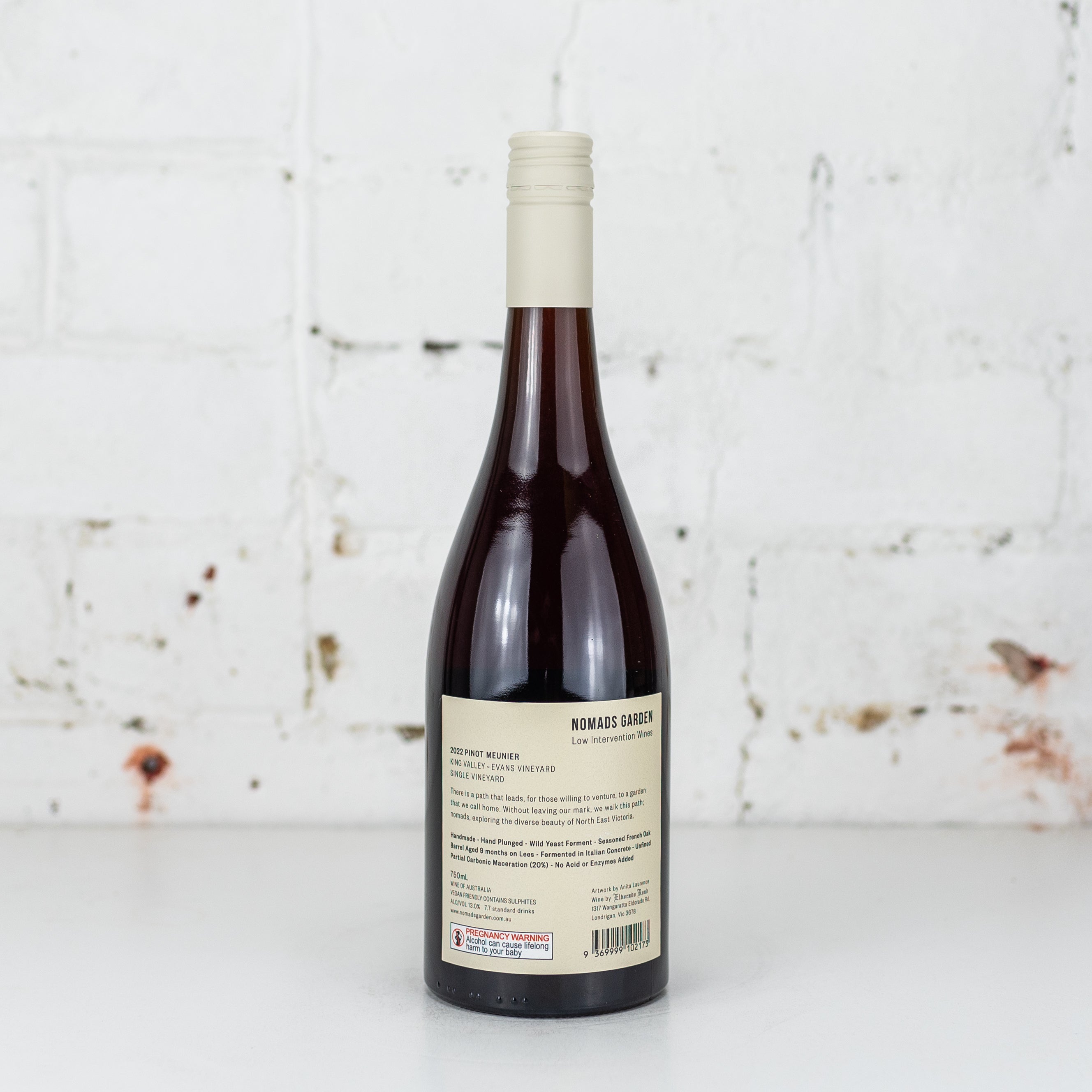 Nomads Garden - Evans Vineyard Pinot Meunier 2023 750ml