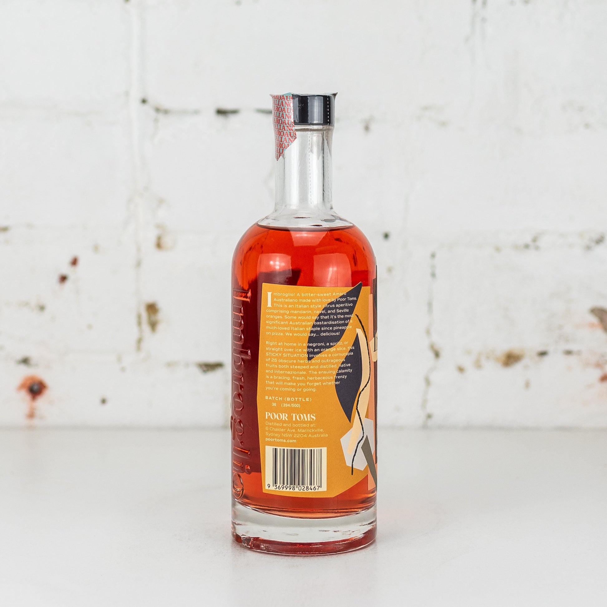 Poor Toms - Imbroglio Amaro 500ml