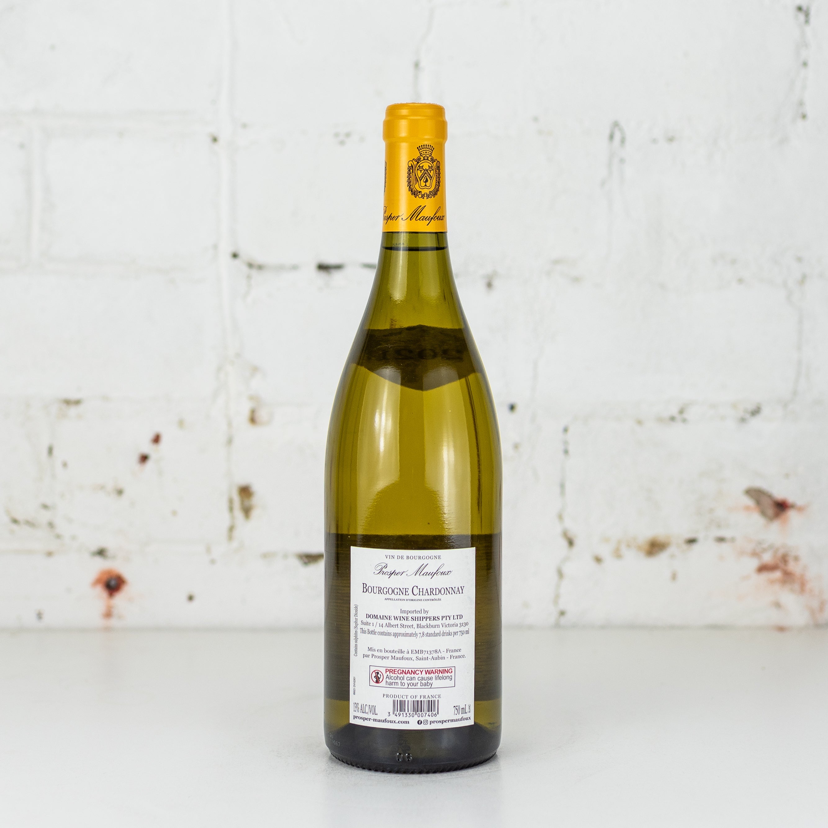Prosper Maufoux - Bourgogne Chardonnay 2021 750ml