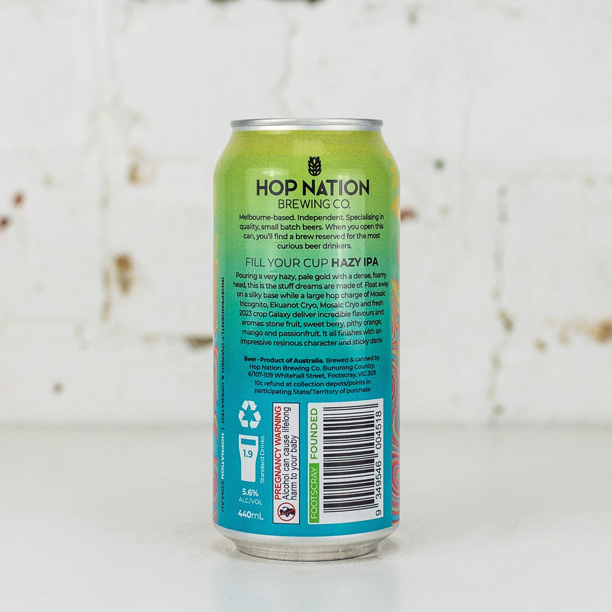 Hop Nation - Fill Your Cup Hazy IPA