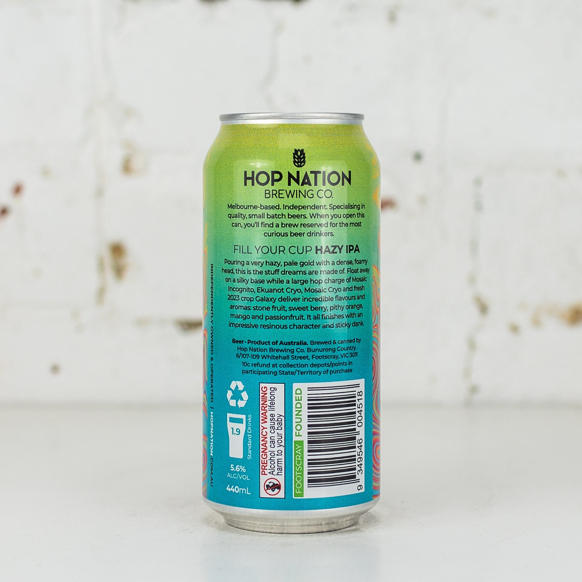 Hop Nation - Fill Your Cup Hazy IPA