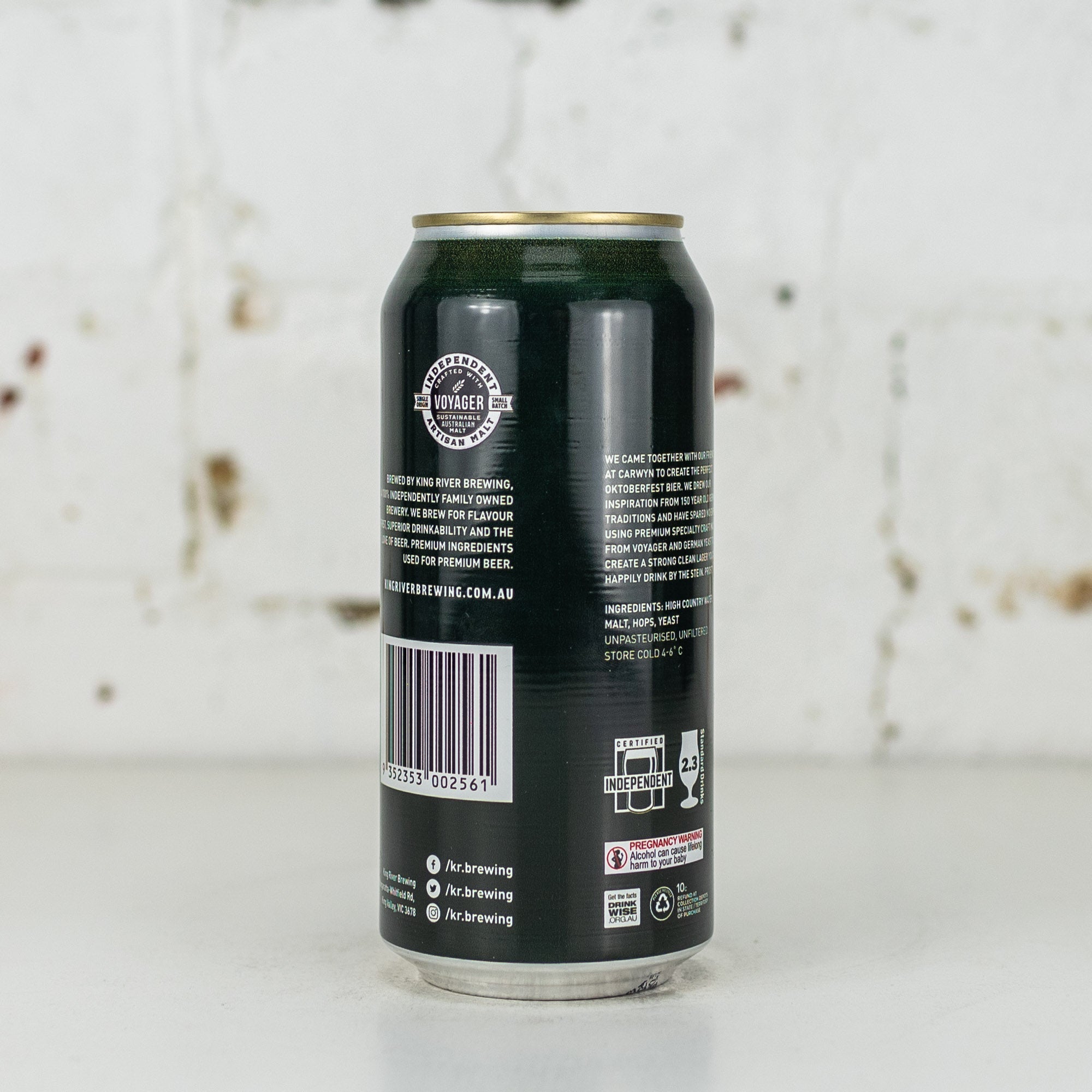 King River x Carwyn Cellars 'KRB Dortmunter Lager'
