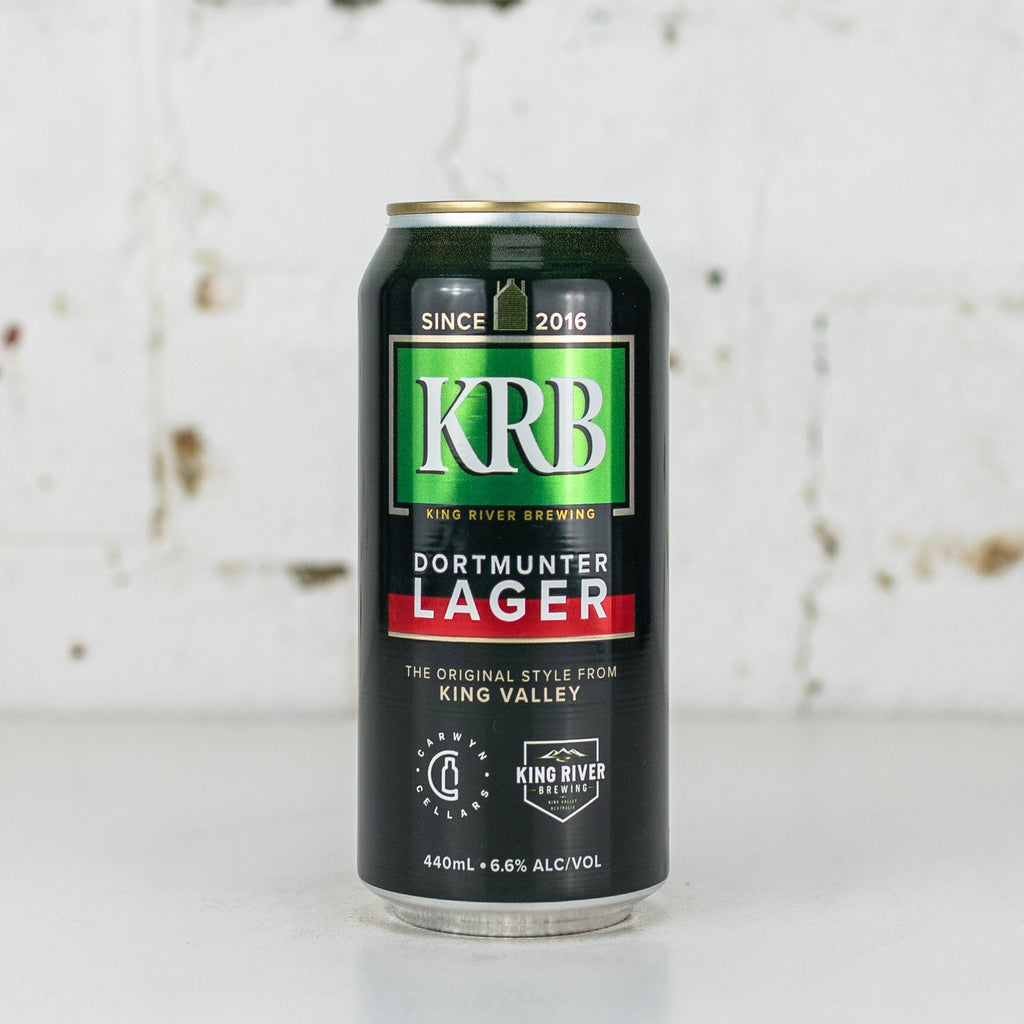 King River x Carwyn Cellars 'KRB Dortmunter Lager'