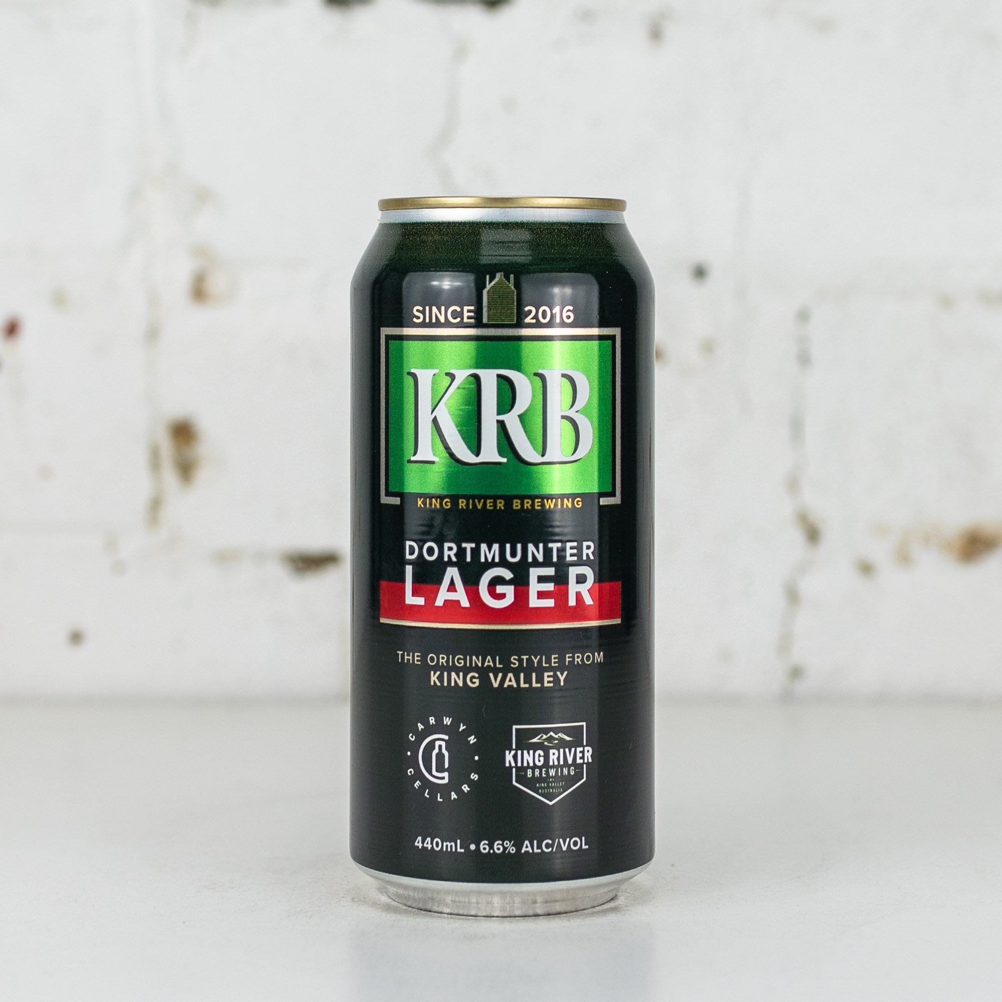 King River x Carwyn Cellars 'KRB Dortmunter Lager'