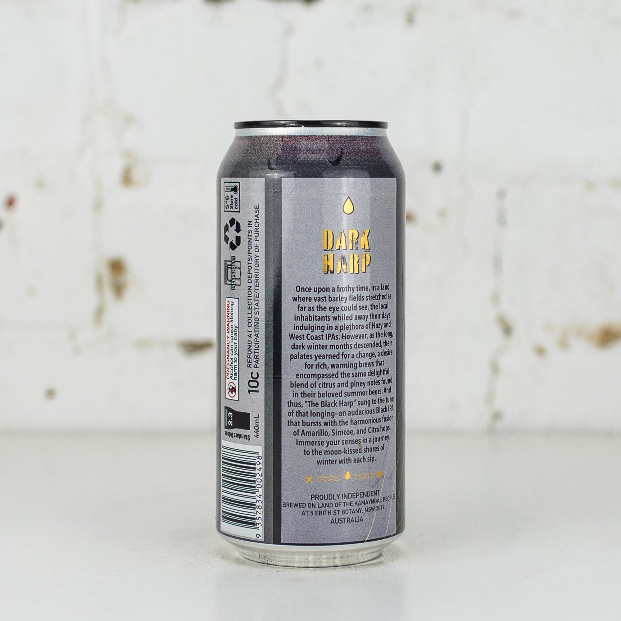 One Drop - Dark Harp Black IPA