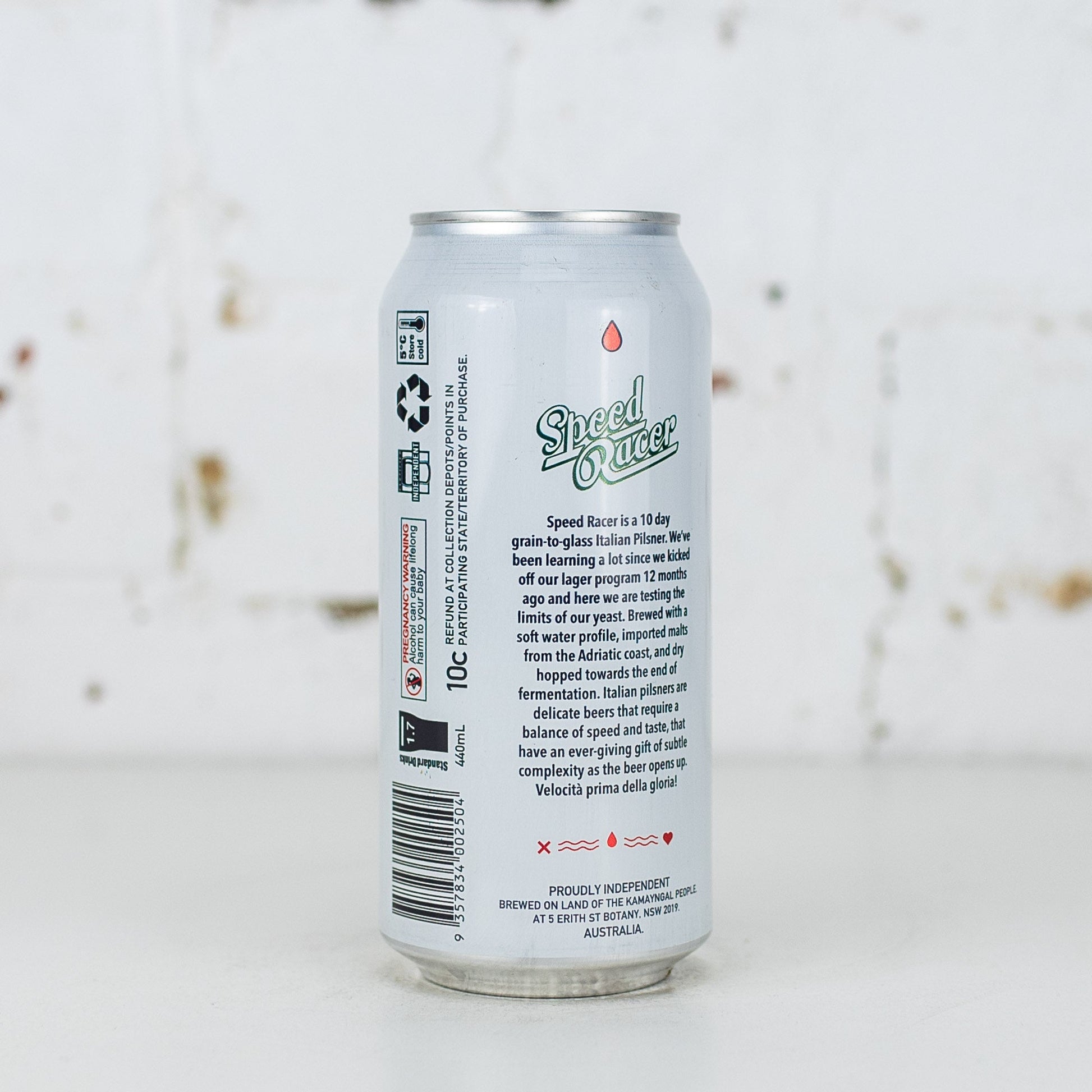 One Drop - Speed Racer 10 Day Pilsner
