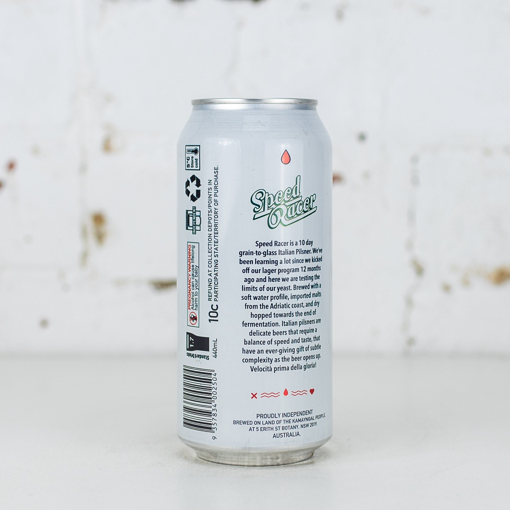 One Drop - Speed Racer 10 Day Pilsner