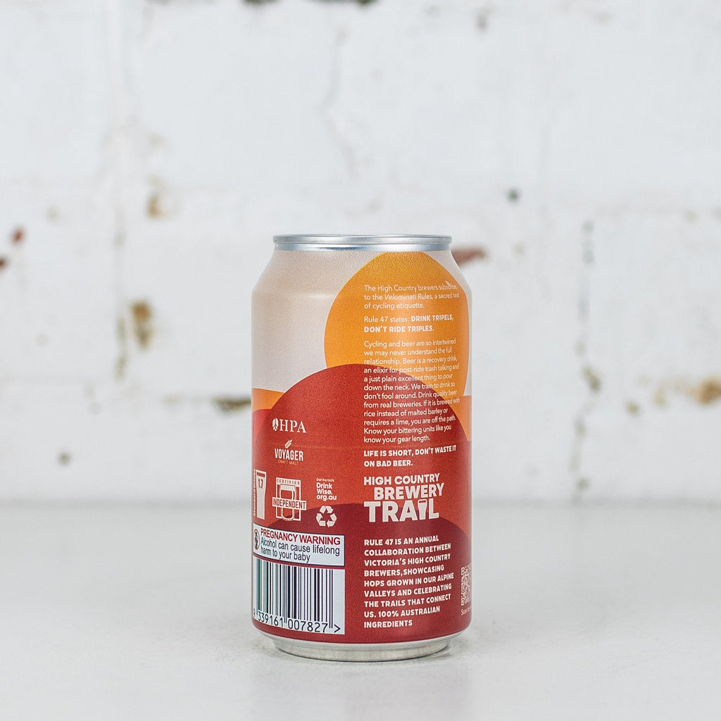 Bridge Road x High Country Brewers 'Rule 47' Red IPA