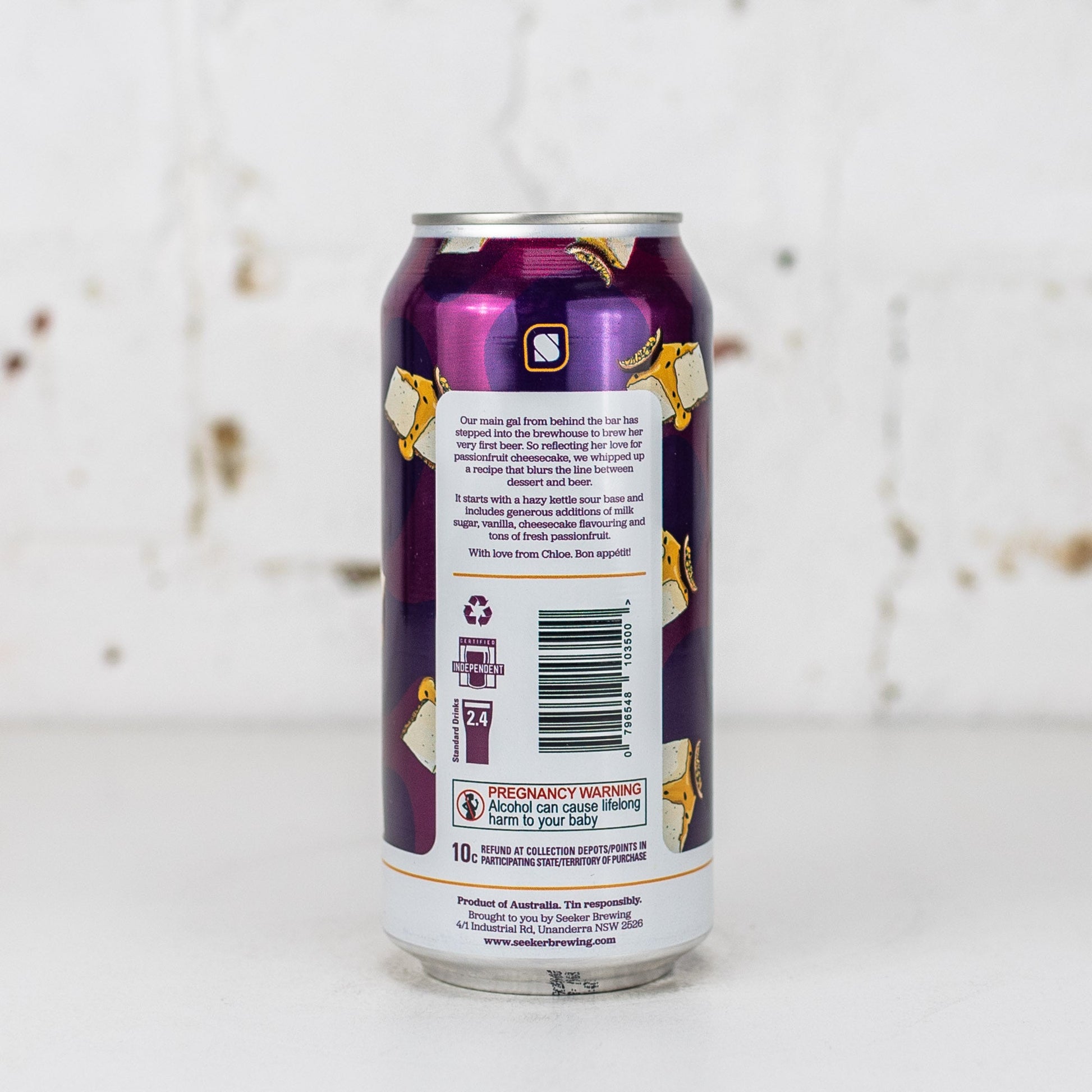 Seeker - Passionfruit Cheesecake Sour